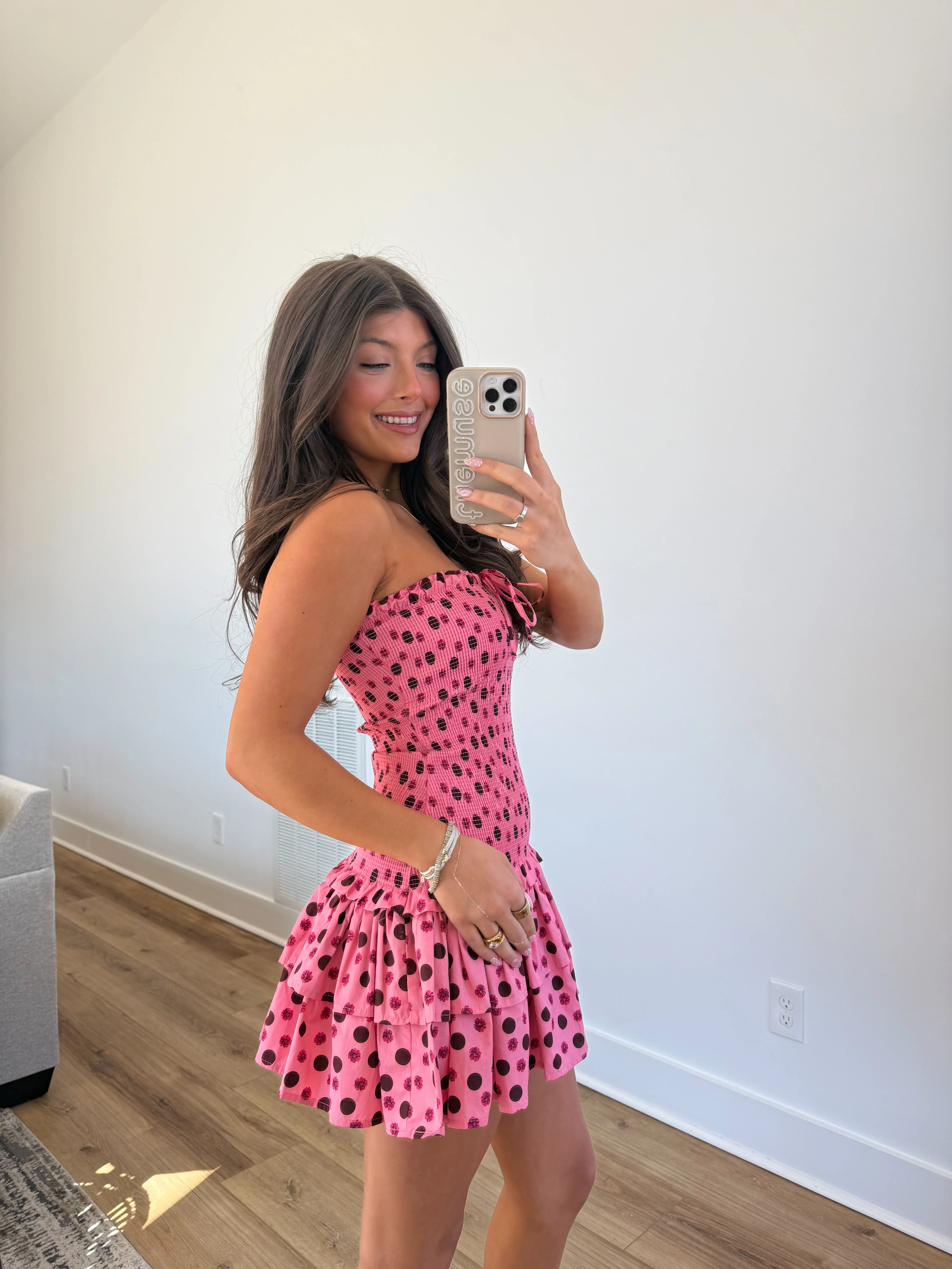 The Cocoa Bloom Mini Dres - Image 4