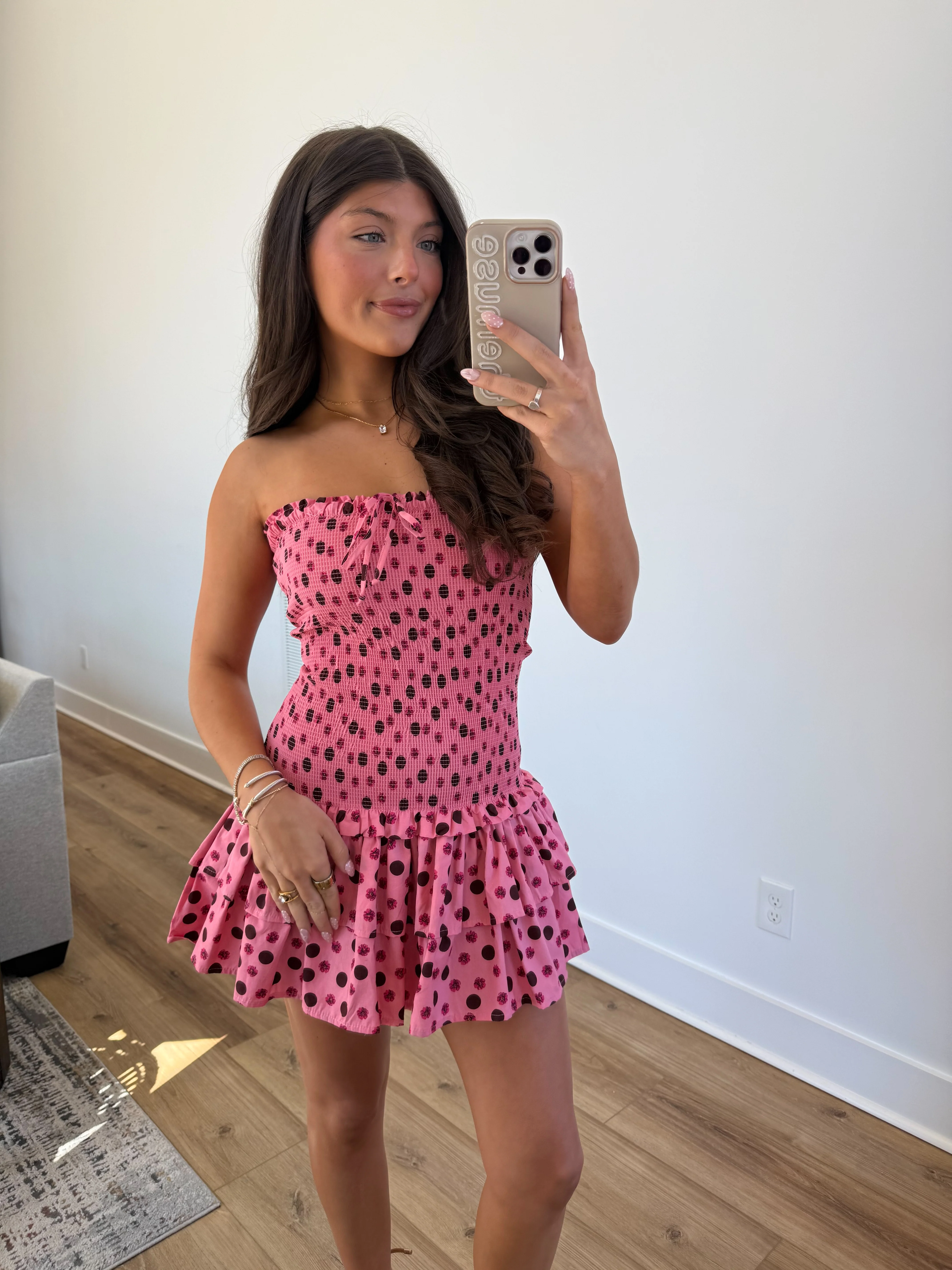 The Cocoa Bloom Mini Dres - Image 6