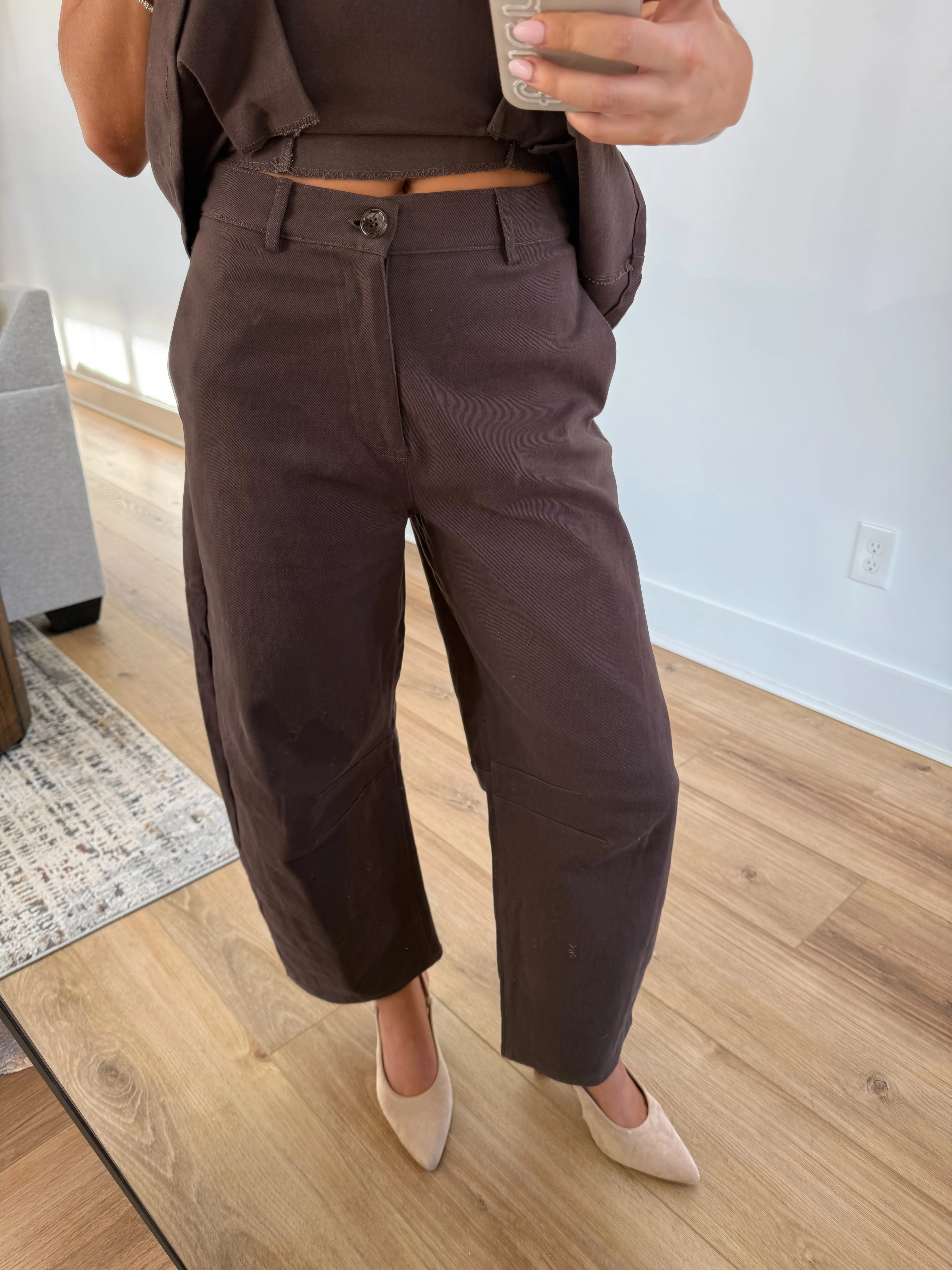 The Cocoa Peplum Set - Image 4