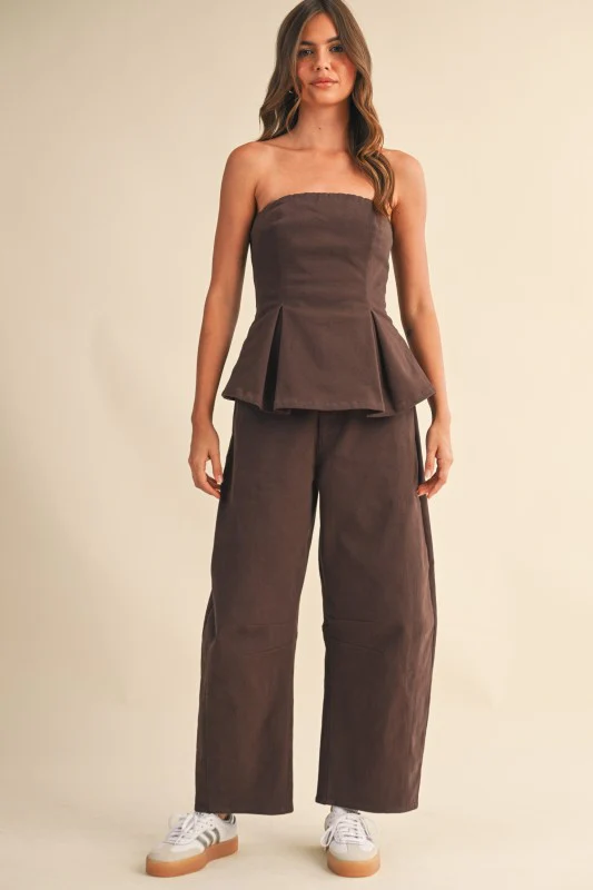 The Cocoa Peplum Set - Image 9