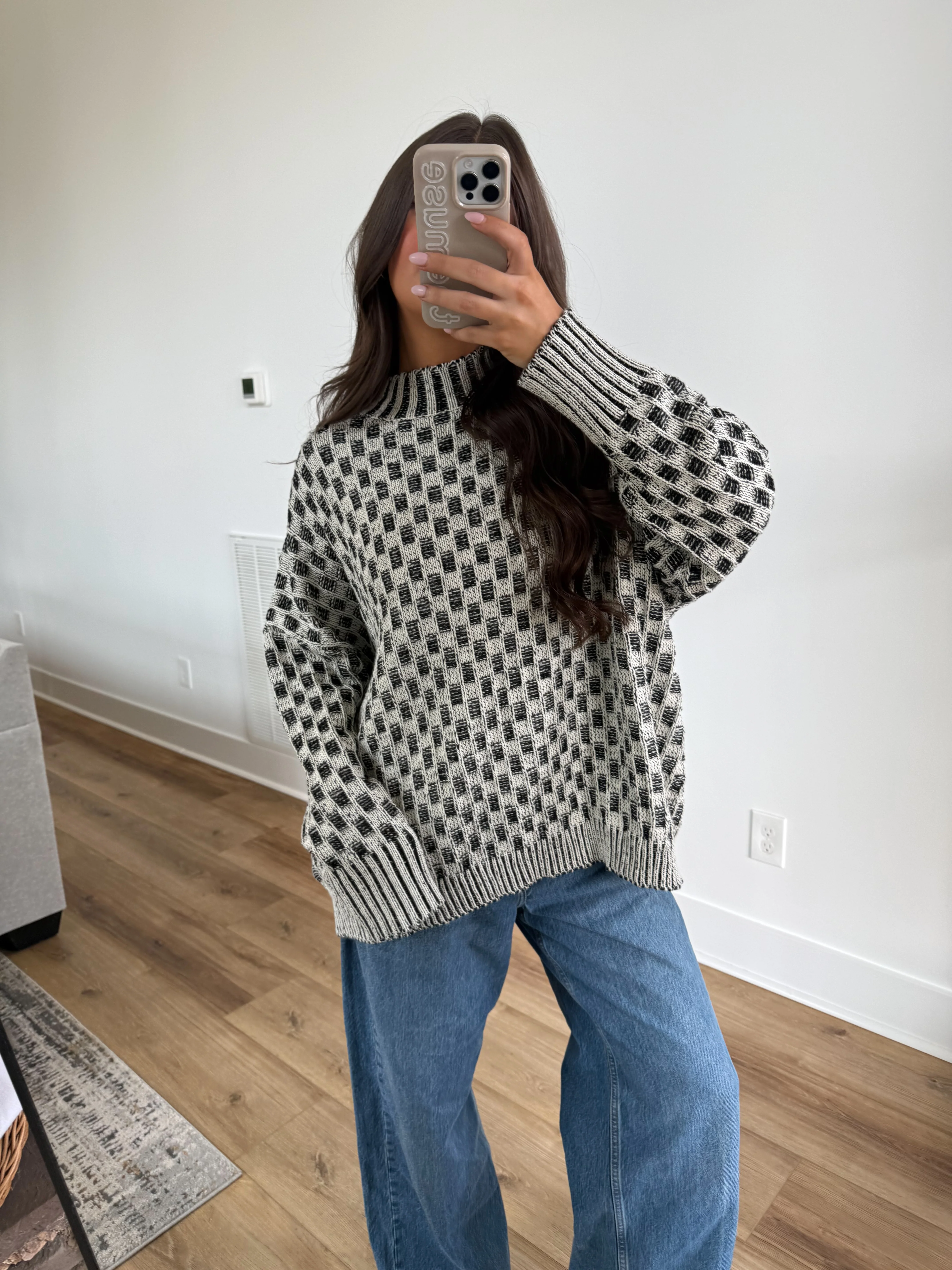 The Contrast Knit Sweater - Image 3