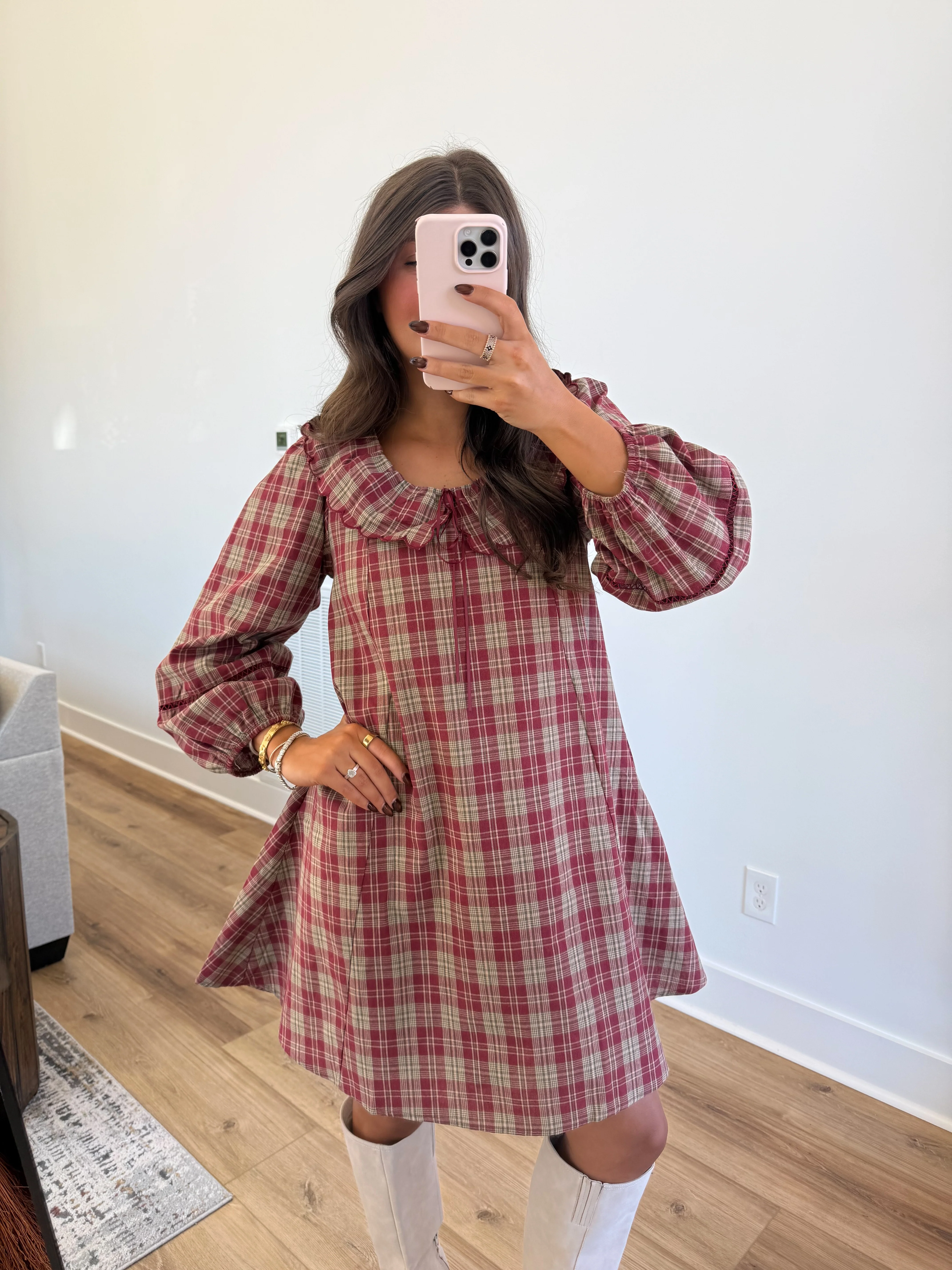 The Cranberry Cottage Dress - Image 3