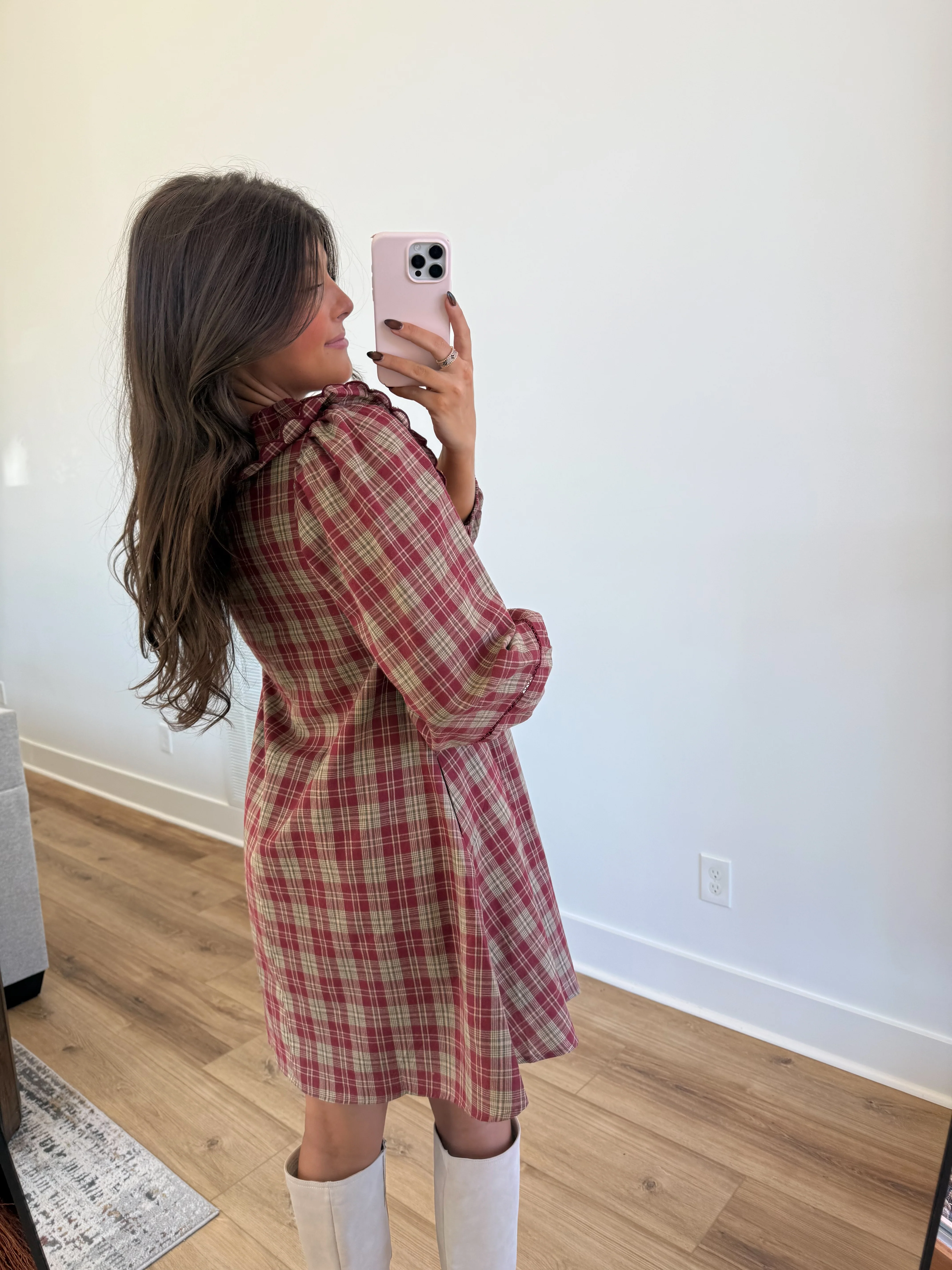 The Cranberry Cottage Dress - Image 4