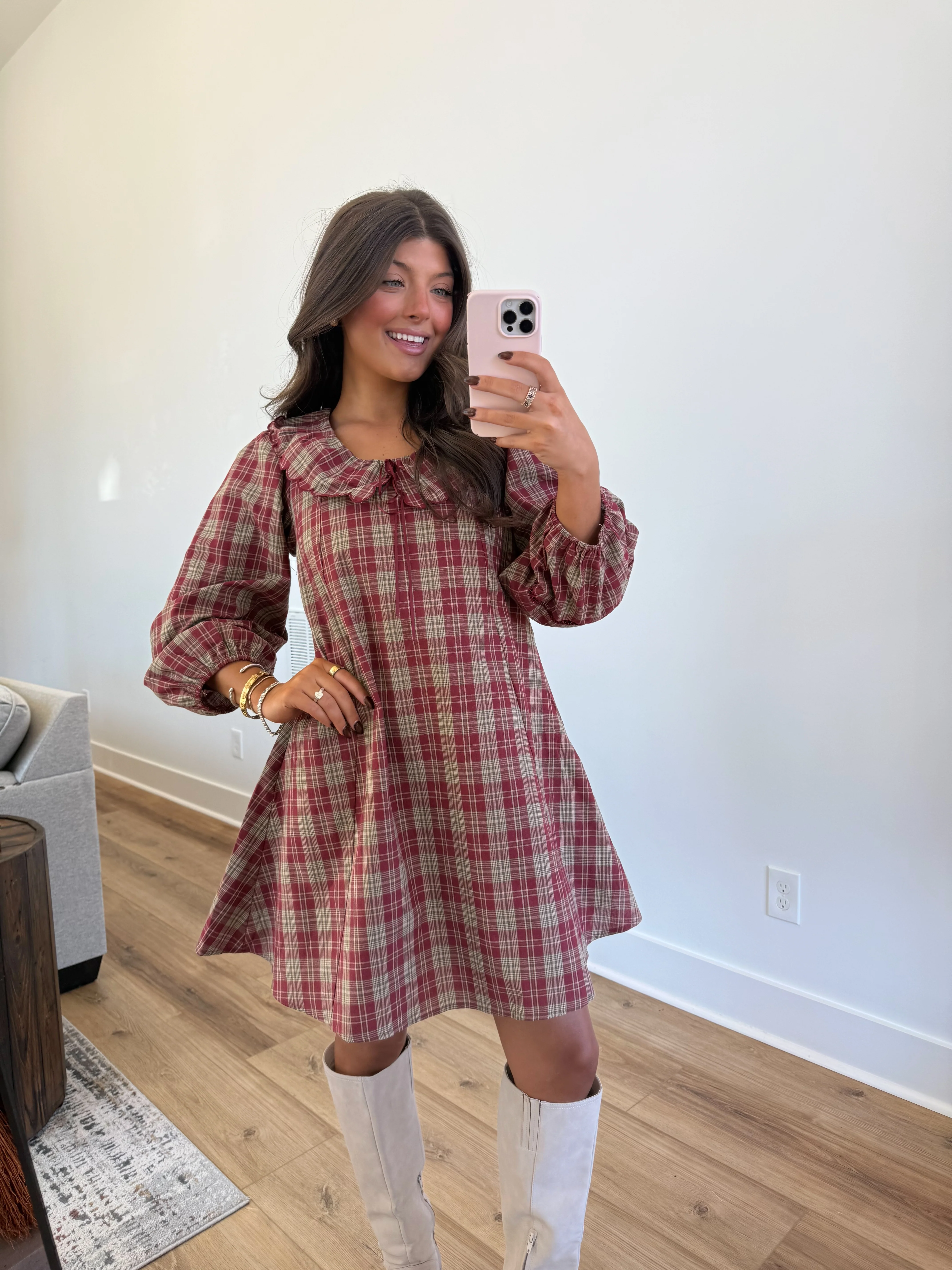 The Cranberry Cottage Dress - Image 5