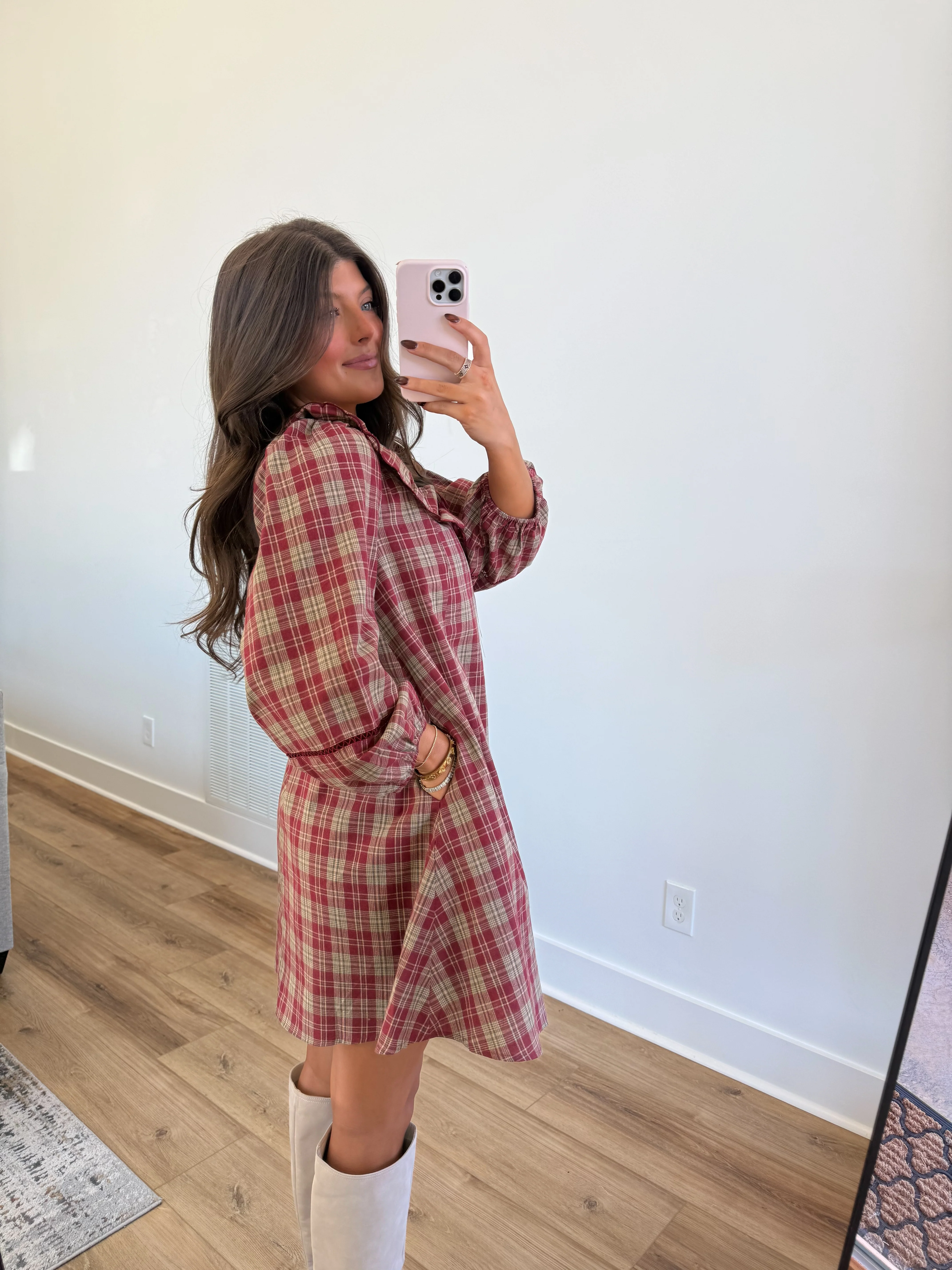 The Cranberry Cottage Dress - Image 6