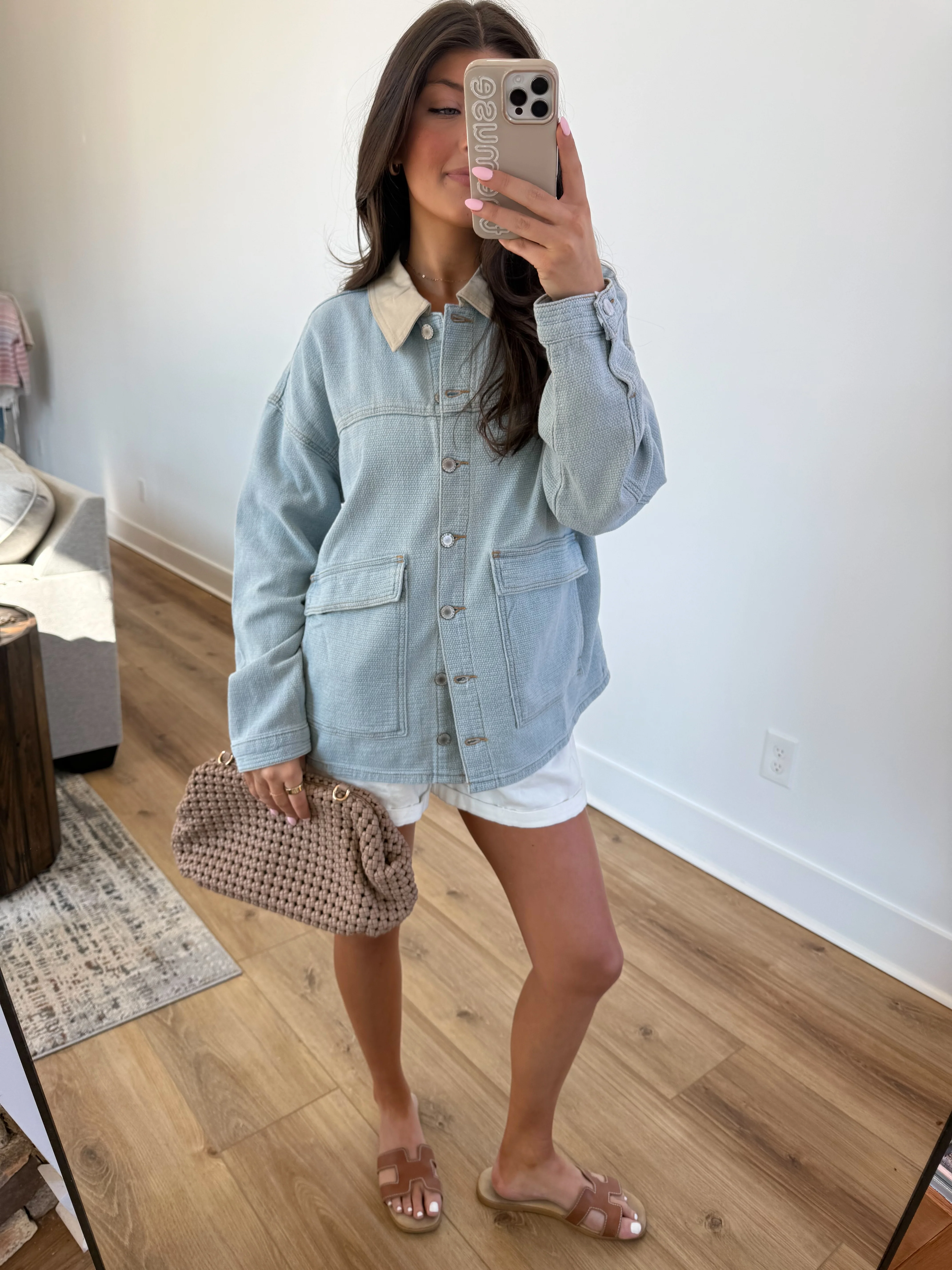The Dockside Denim Top - Image 5