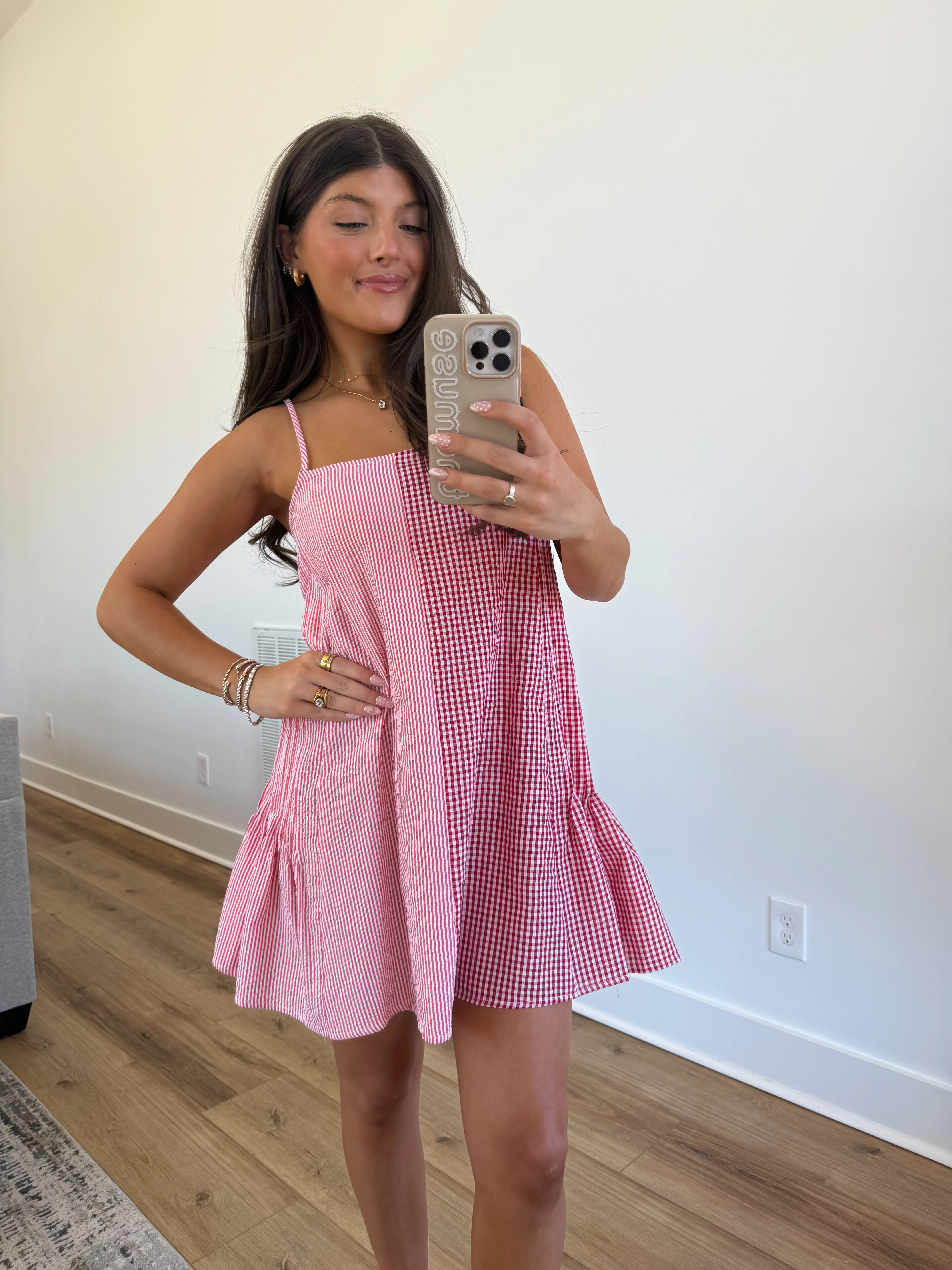 The Double Take Dress (Gingham) - Image 2