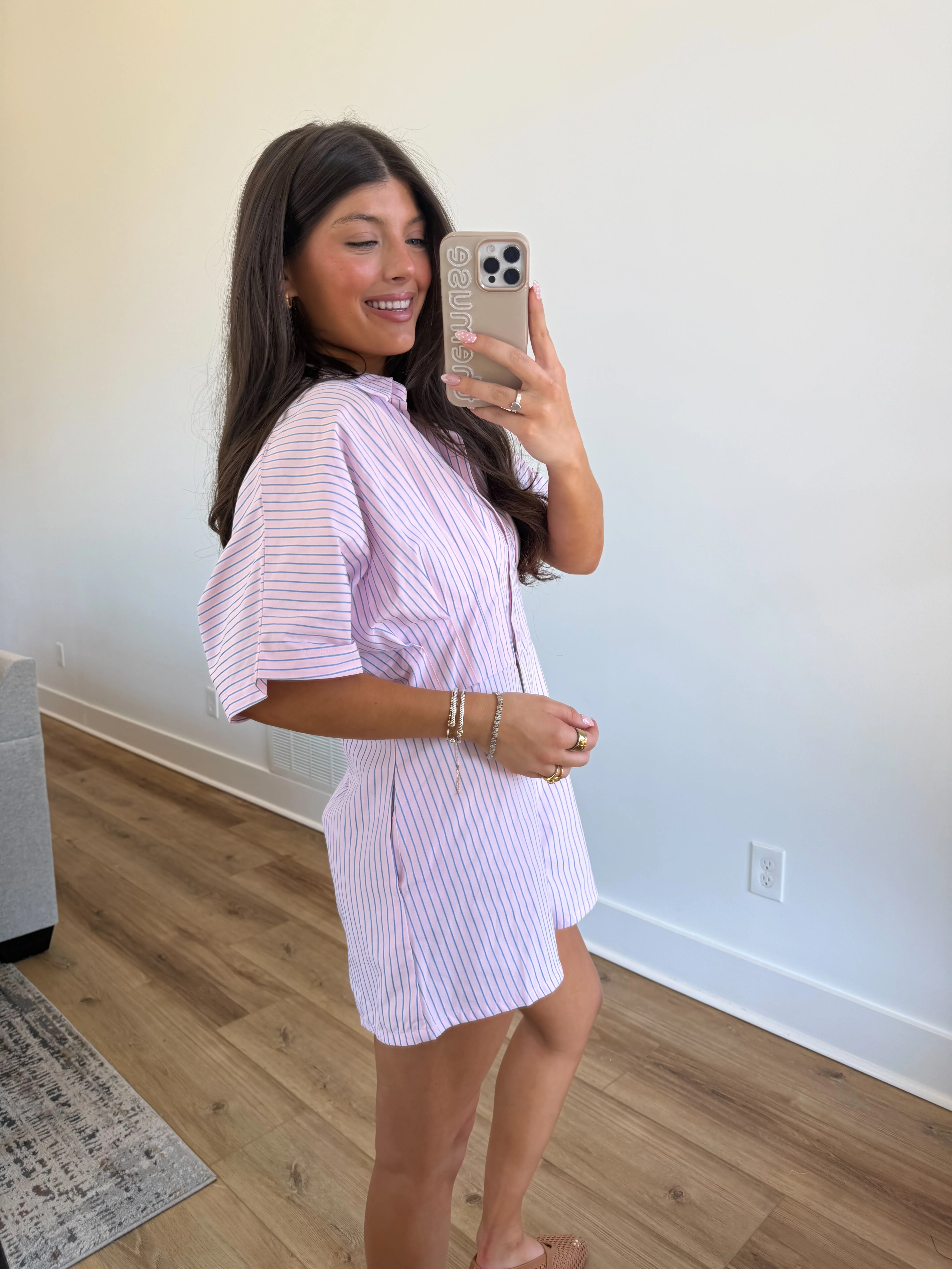 The Eclectic Stripe Romper - Image 3