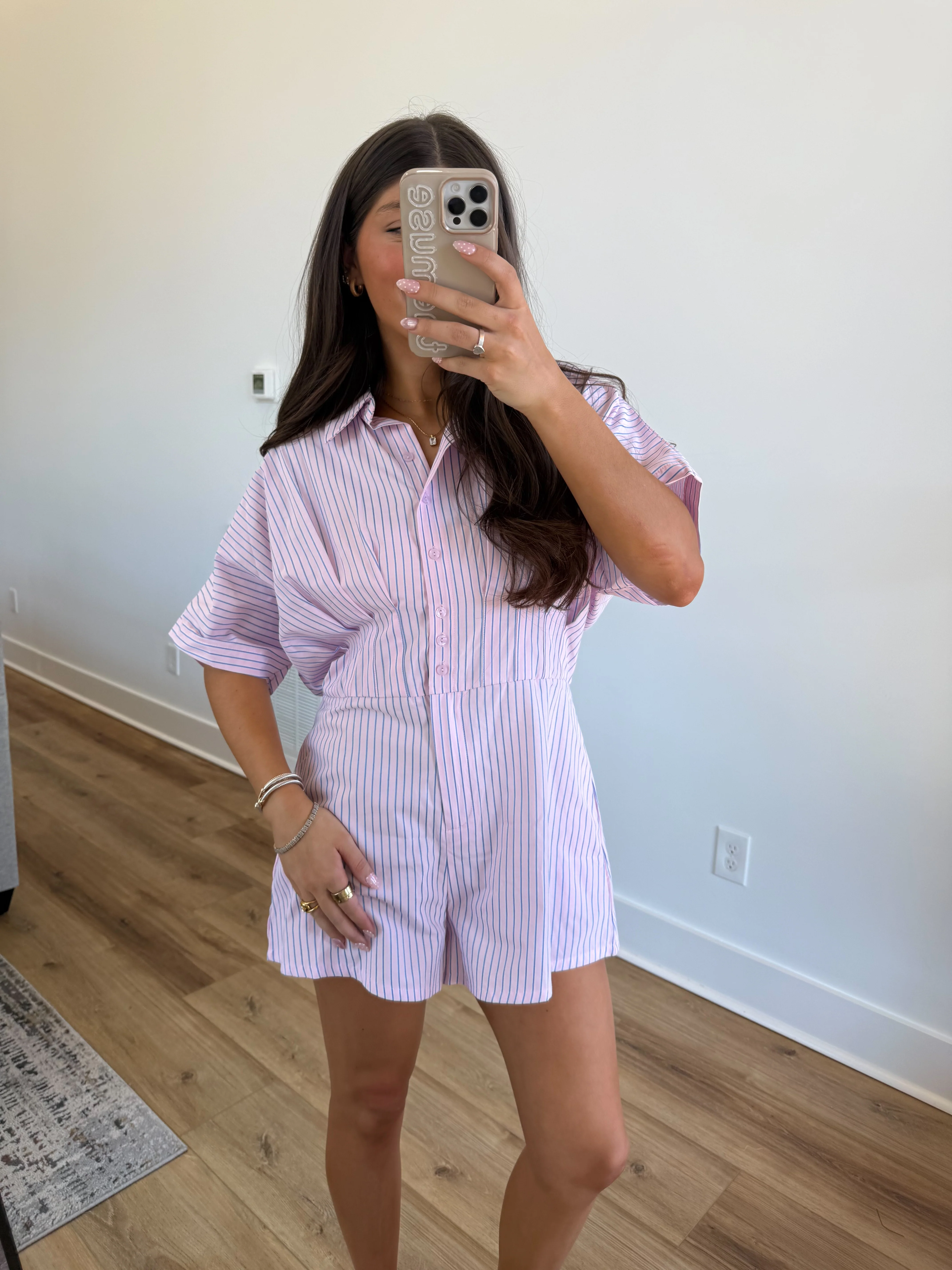 The Eclectic Stripe Romper - Image 4