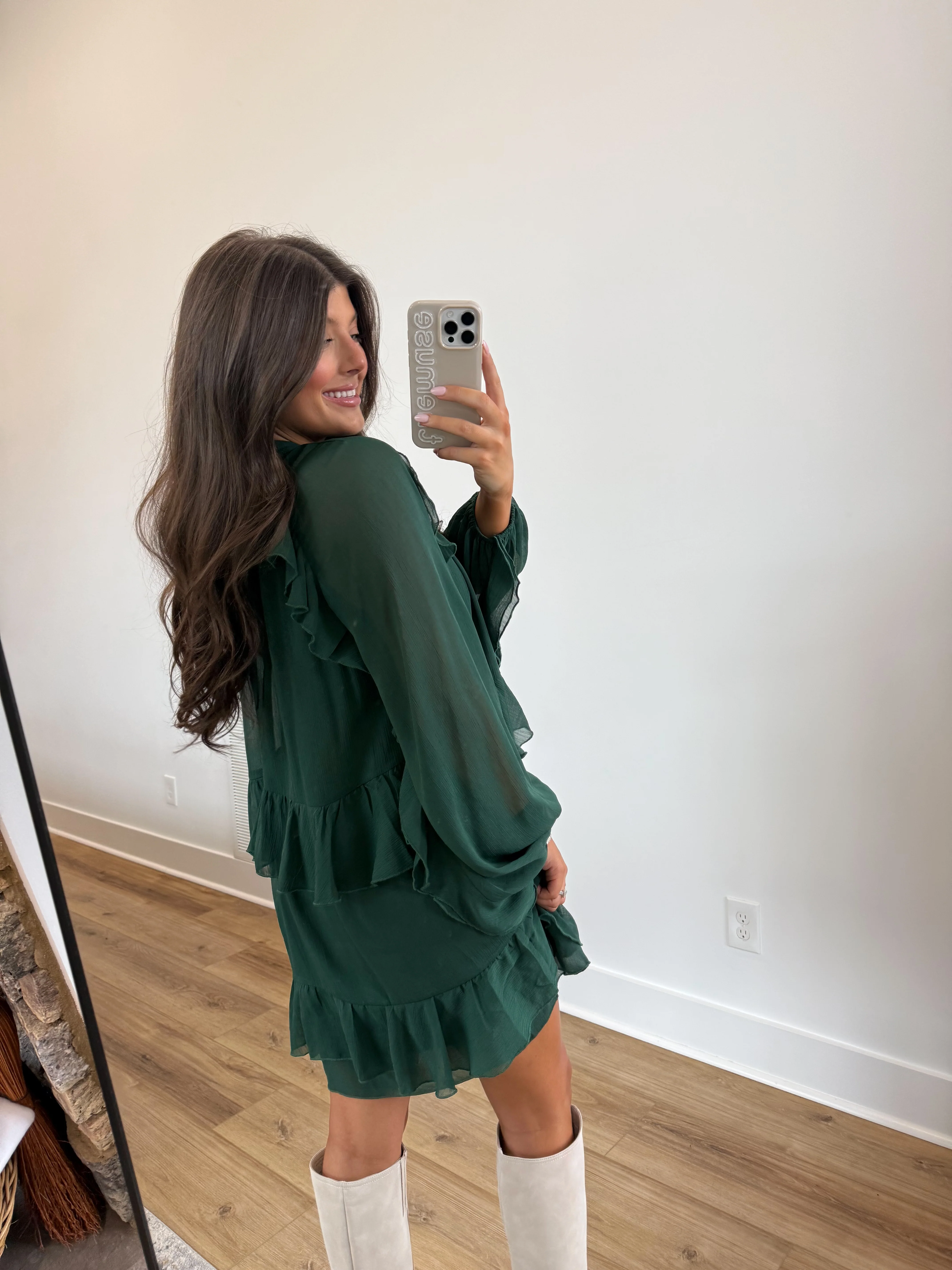 The Emerald Soirée Dress - Image 3