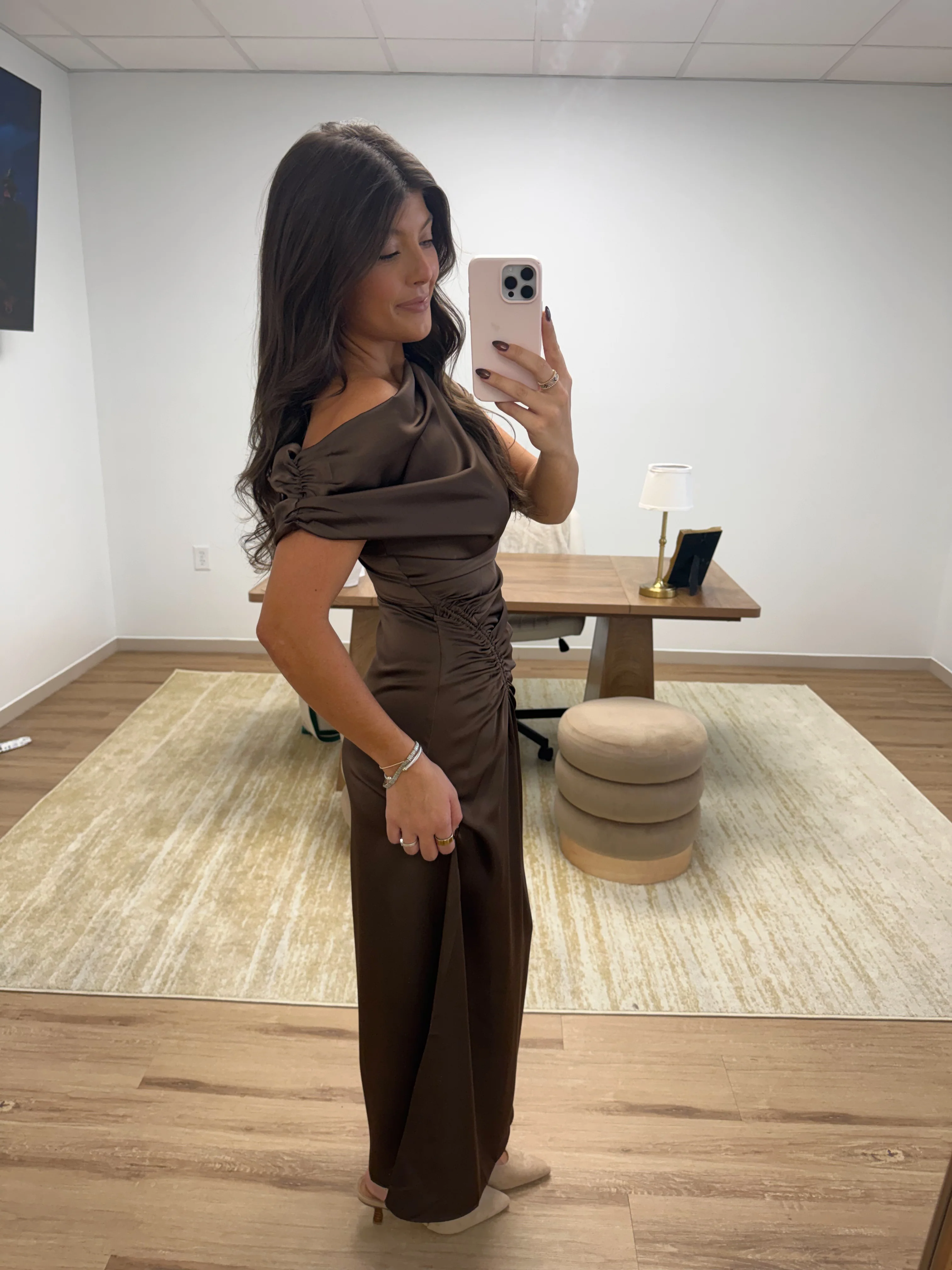The Espresso Evening Dress - Image 4
