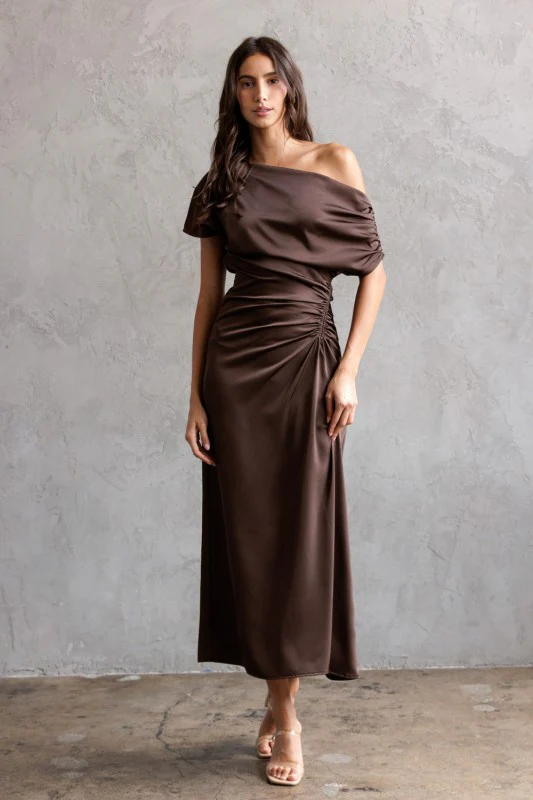 The Espresso Evening Dress - Image 5