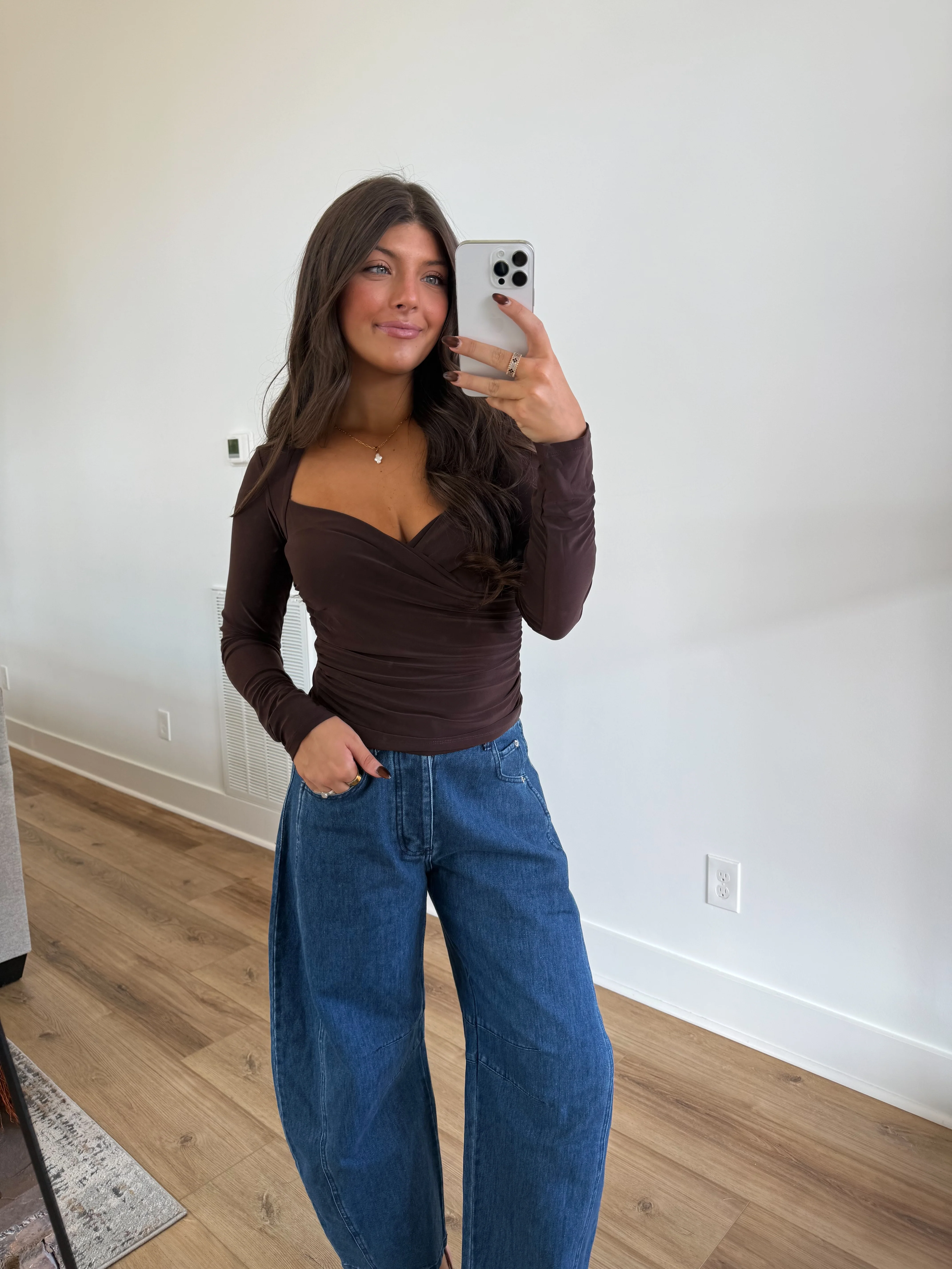 The Espresso Sway Top