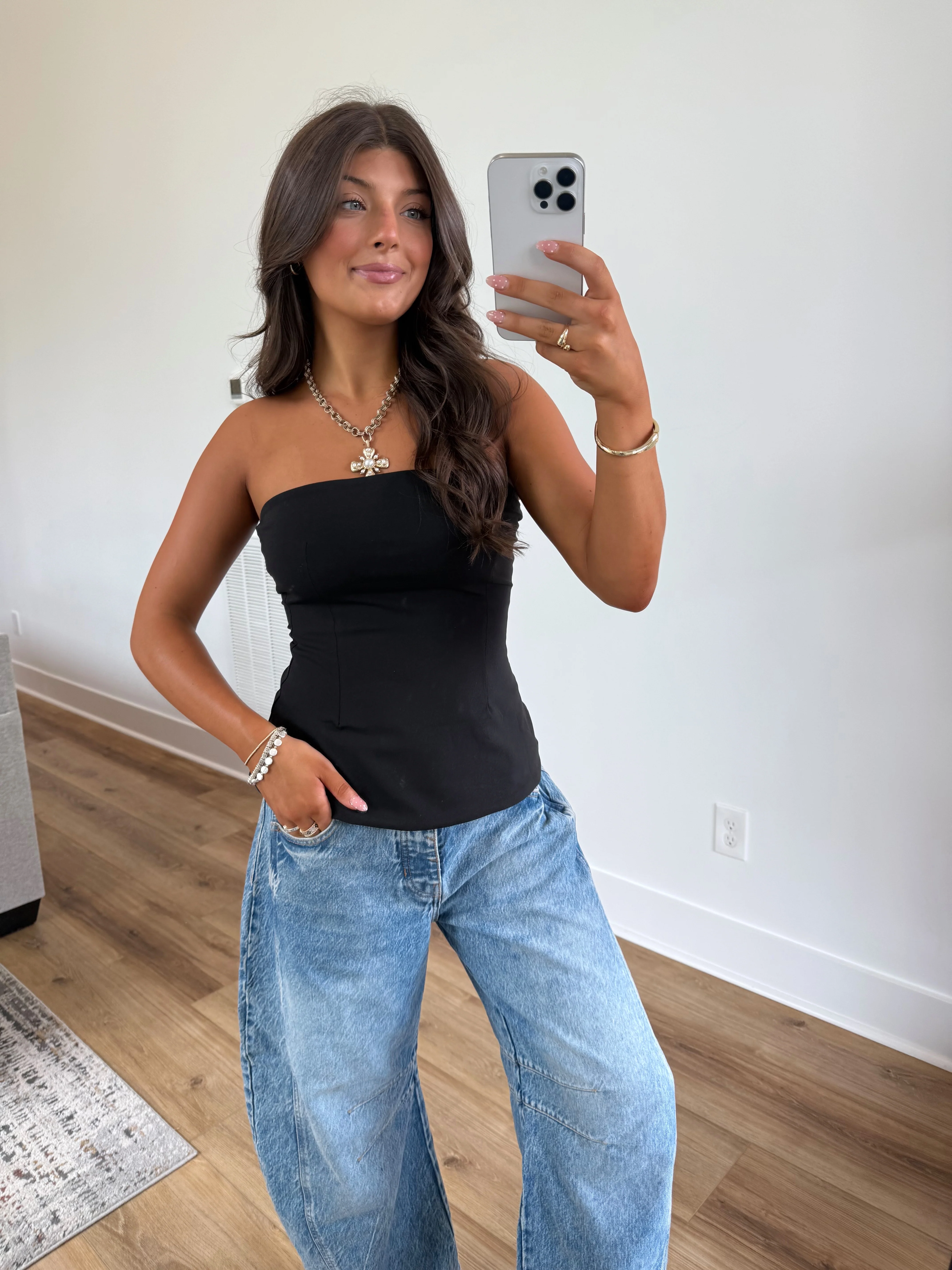 The Evening Top (Black)