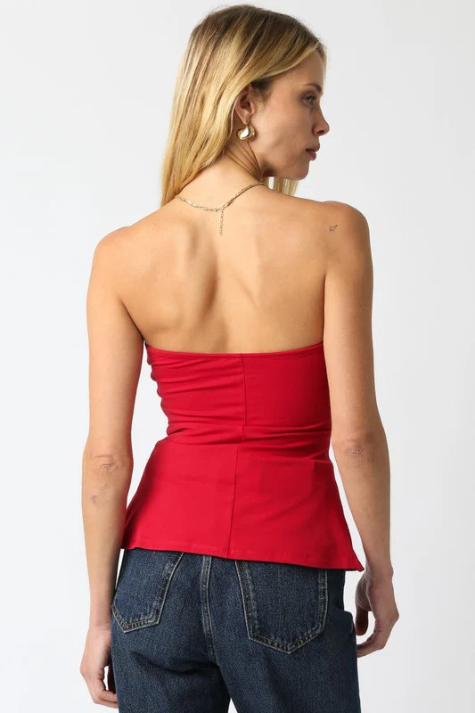 The Evening Top (Red) - Image 6