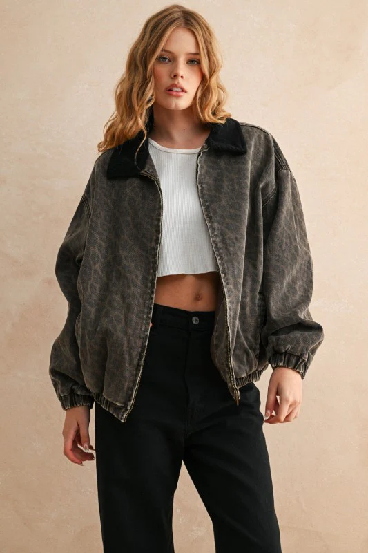 The Faded Cheetah Jacket END OF NOV.)/ RESTOCK) - Image 7