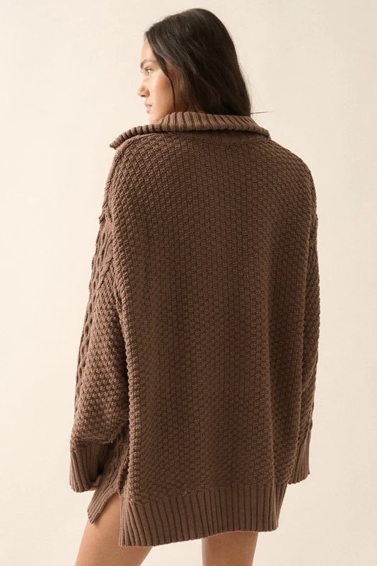 The Fall Morning Sweater Dress - Image 10