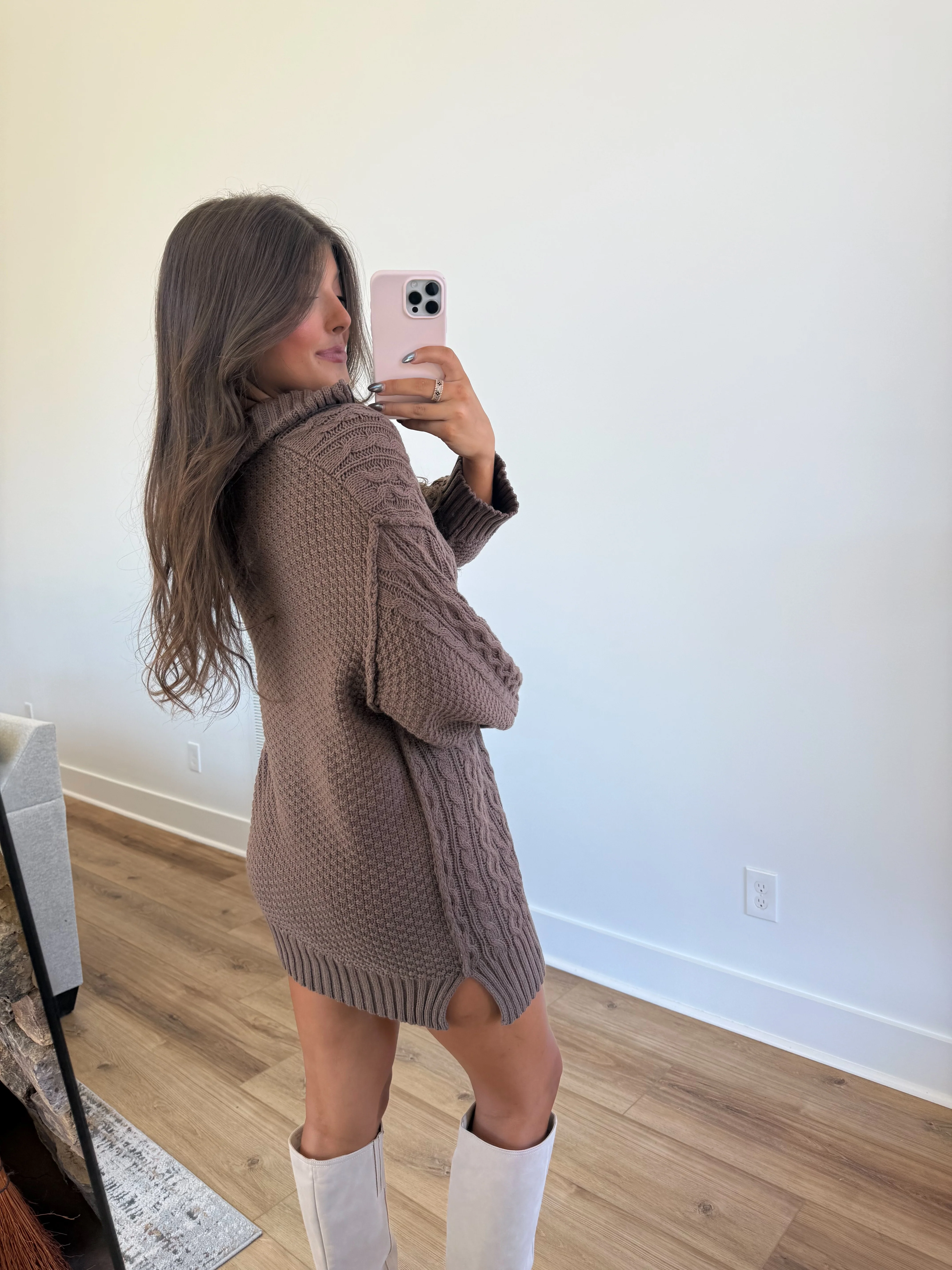 The Fall Morning Sweater Dress - Image 5
