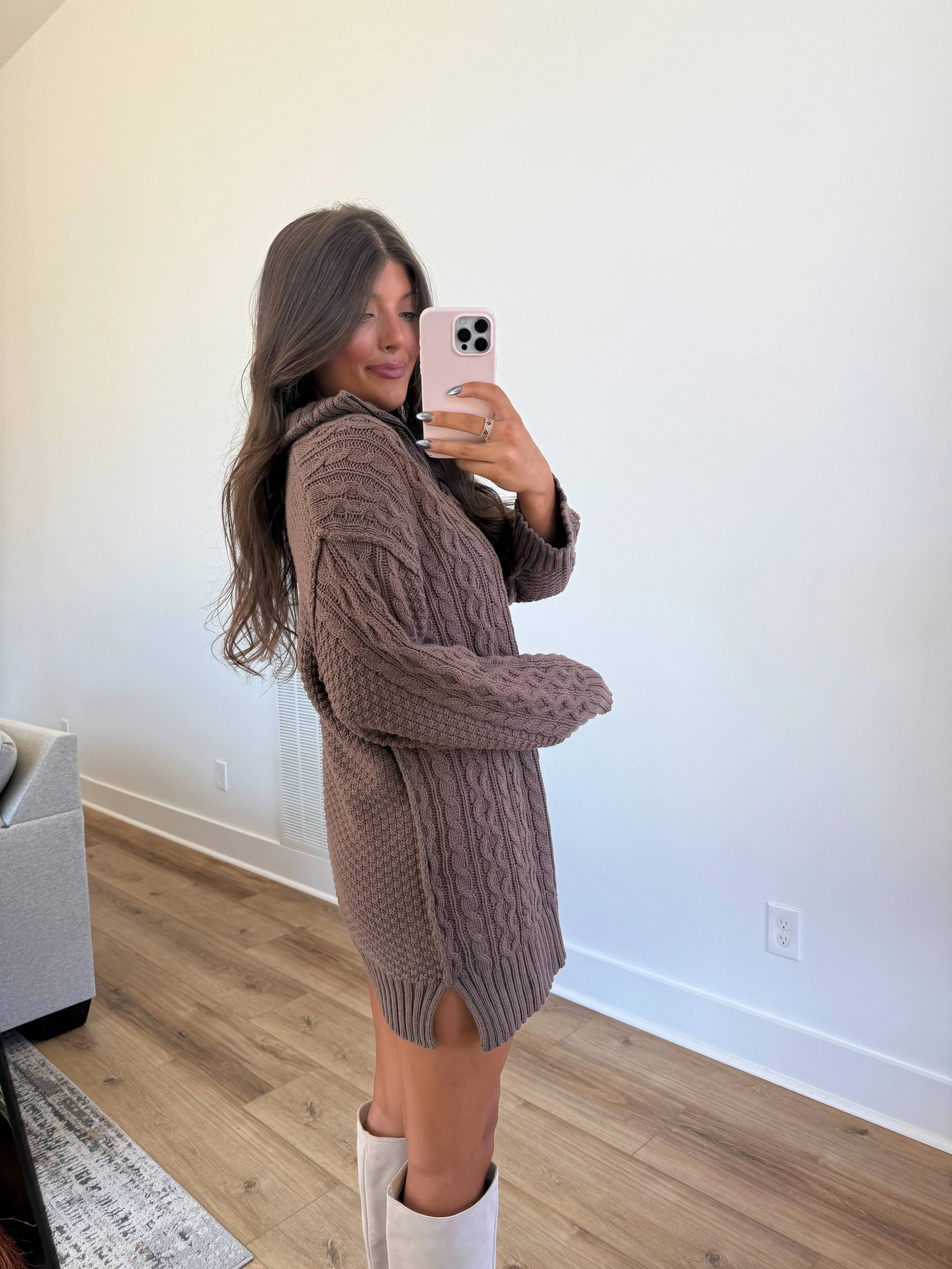 The Fall Morning Sweater Dress - Image 6