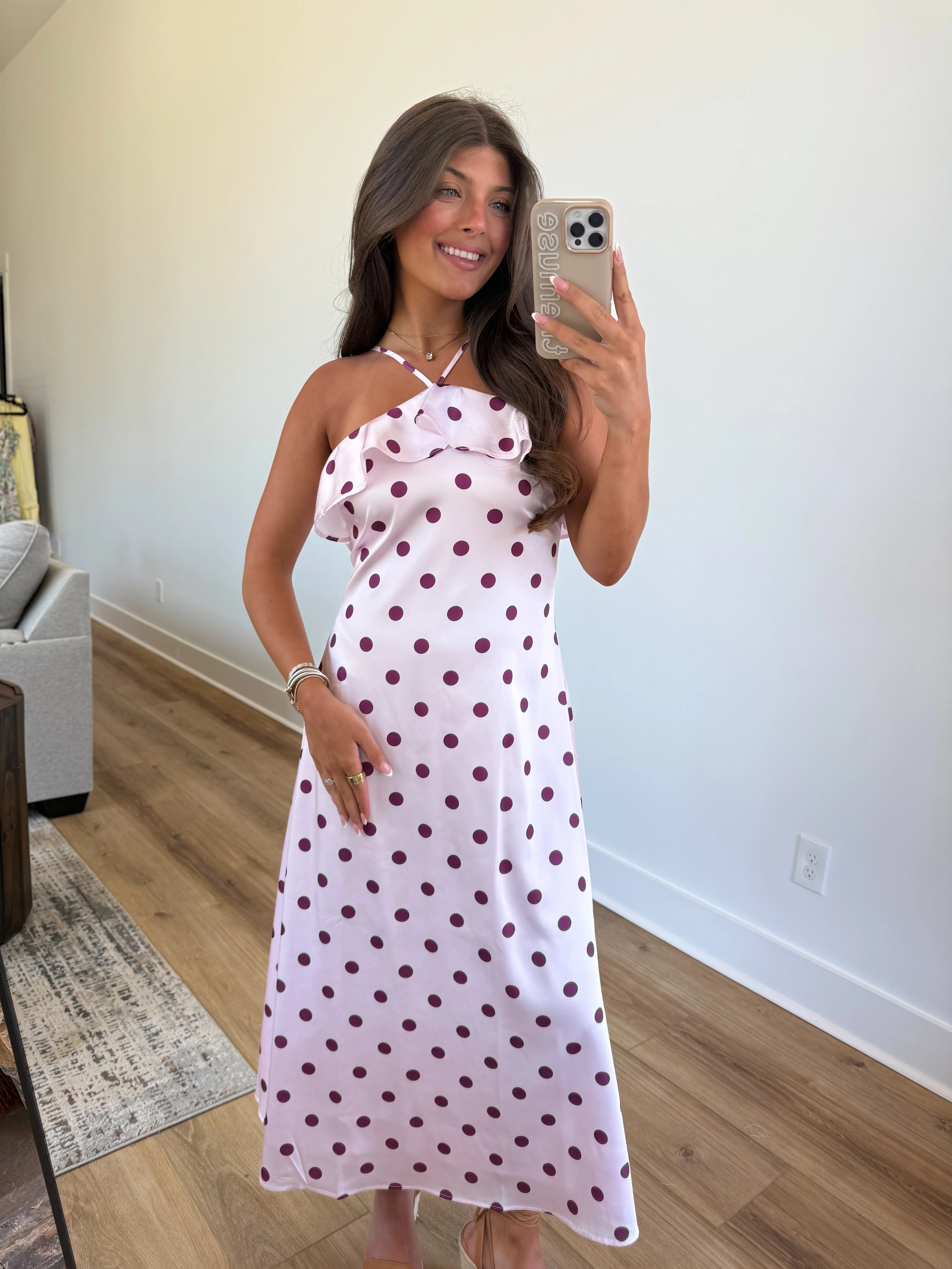 The Flirty Polka-Dot Midi - Image 2