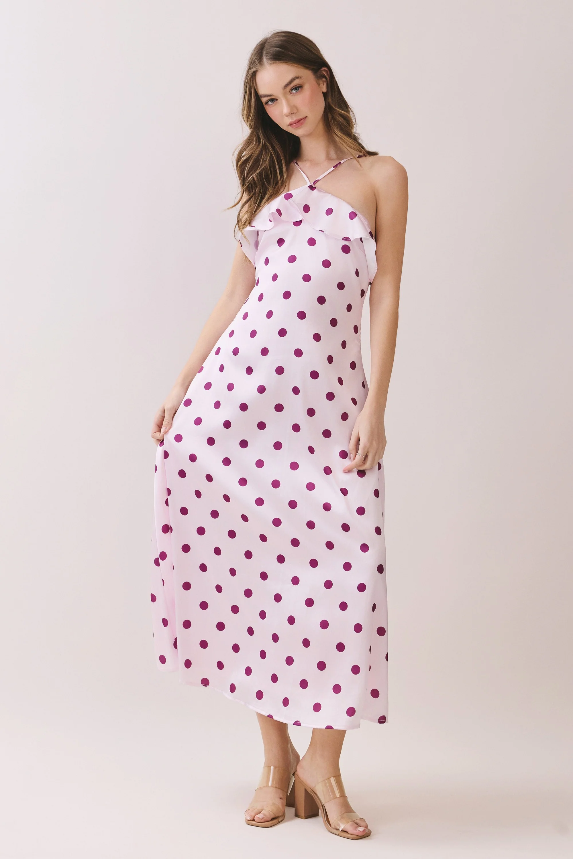 The Flirty Polka-Dot Midi - Image 8