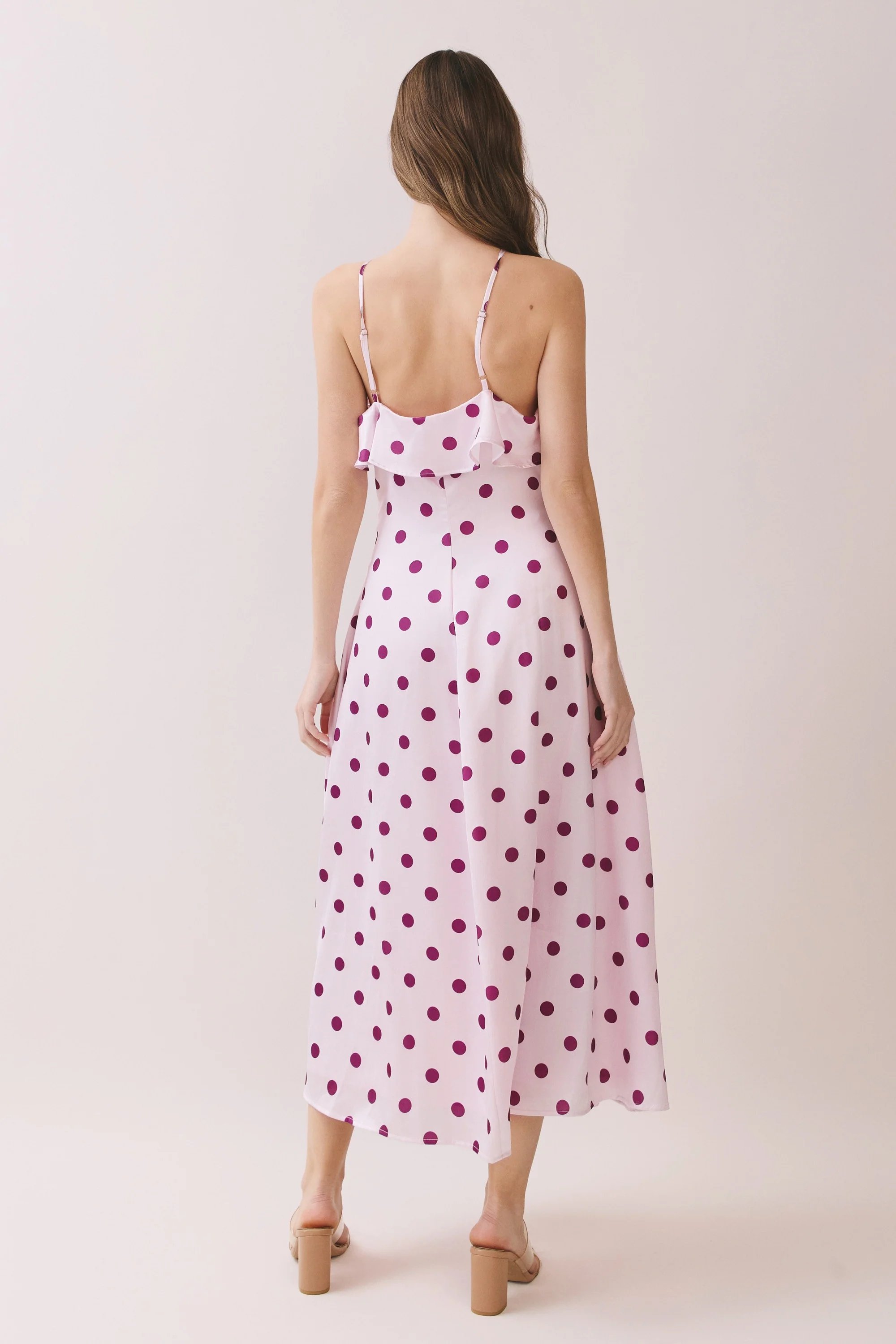 The Flirty Polka-Dot Midi - Image 9