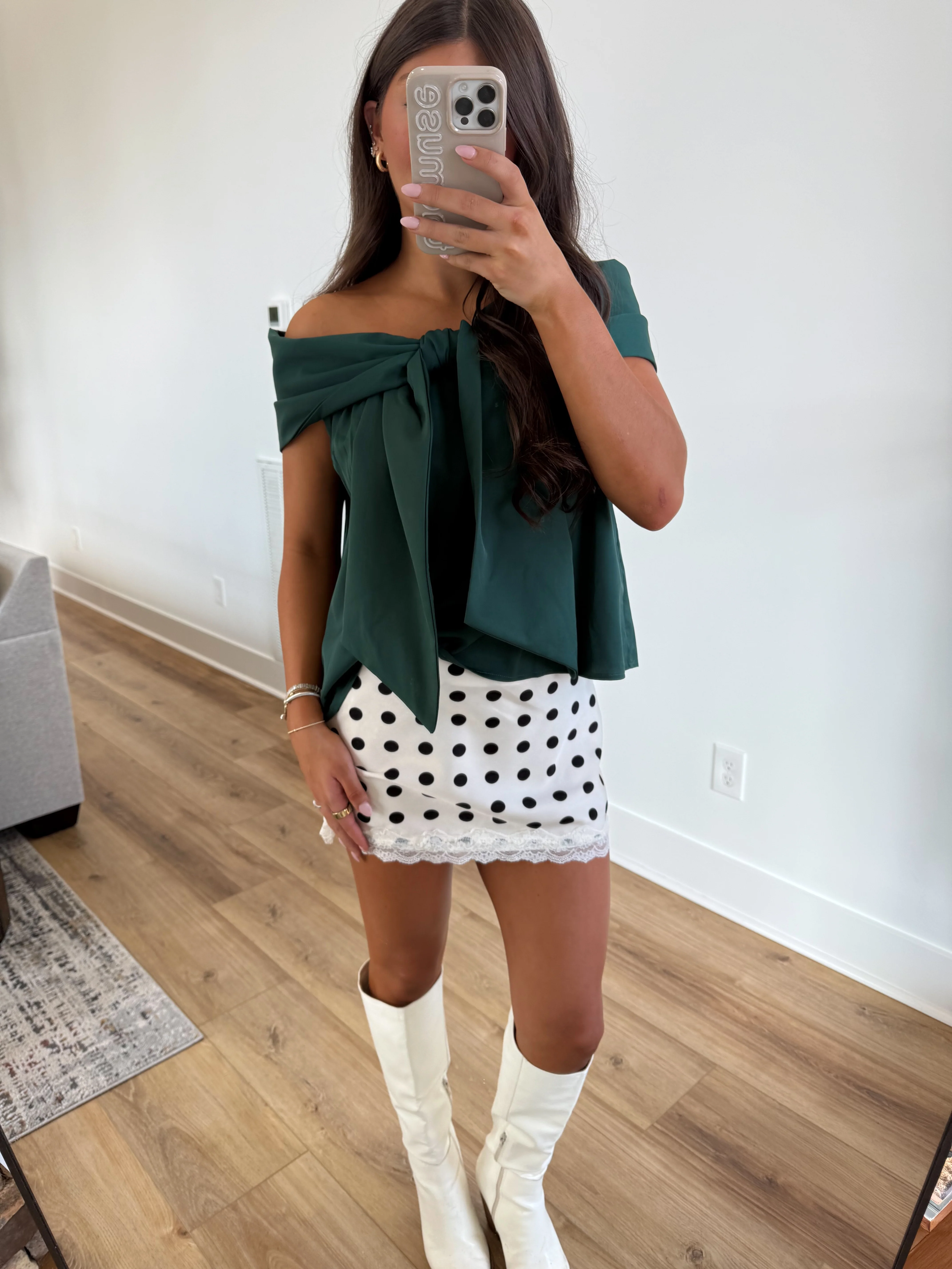 The Gift Wrap Top (Green) - Image 2