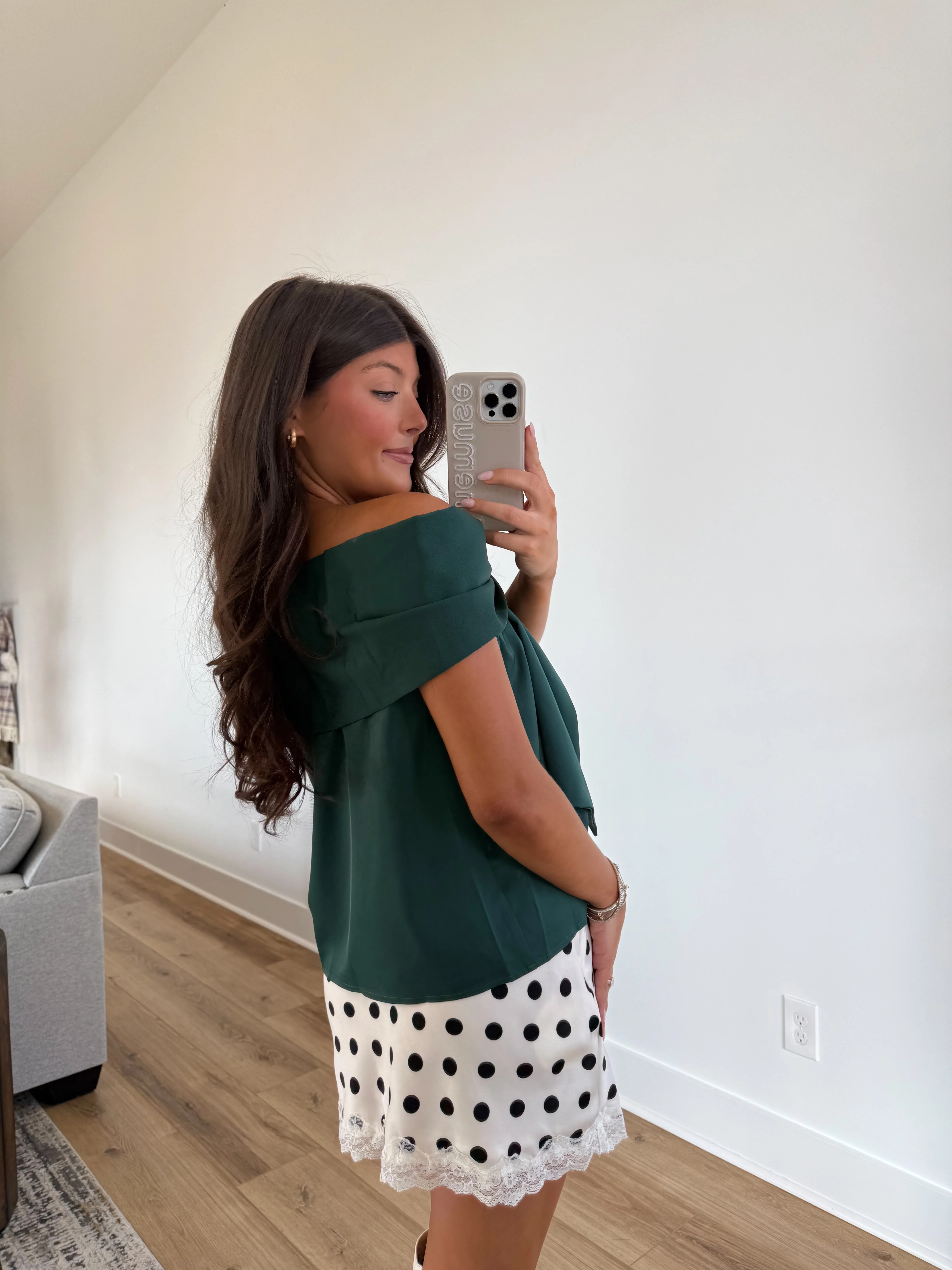 The Gift Wrap Top (Green) - Image 3