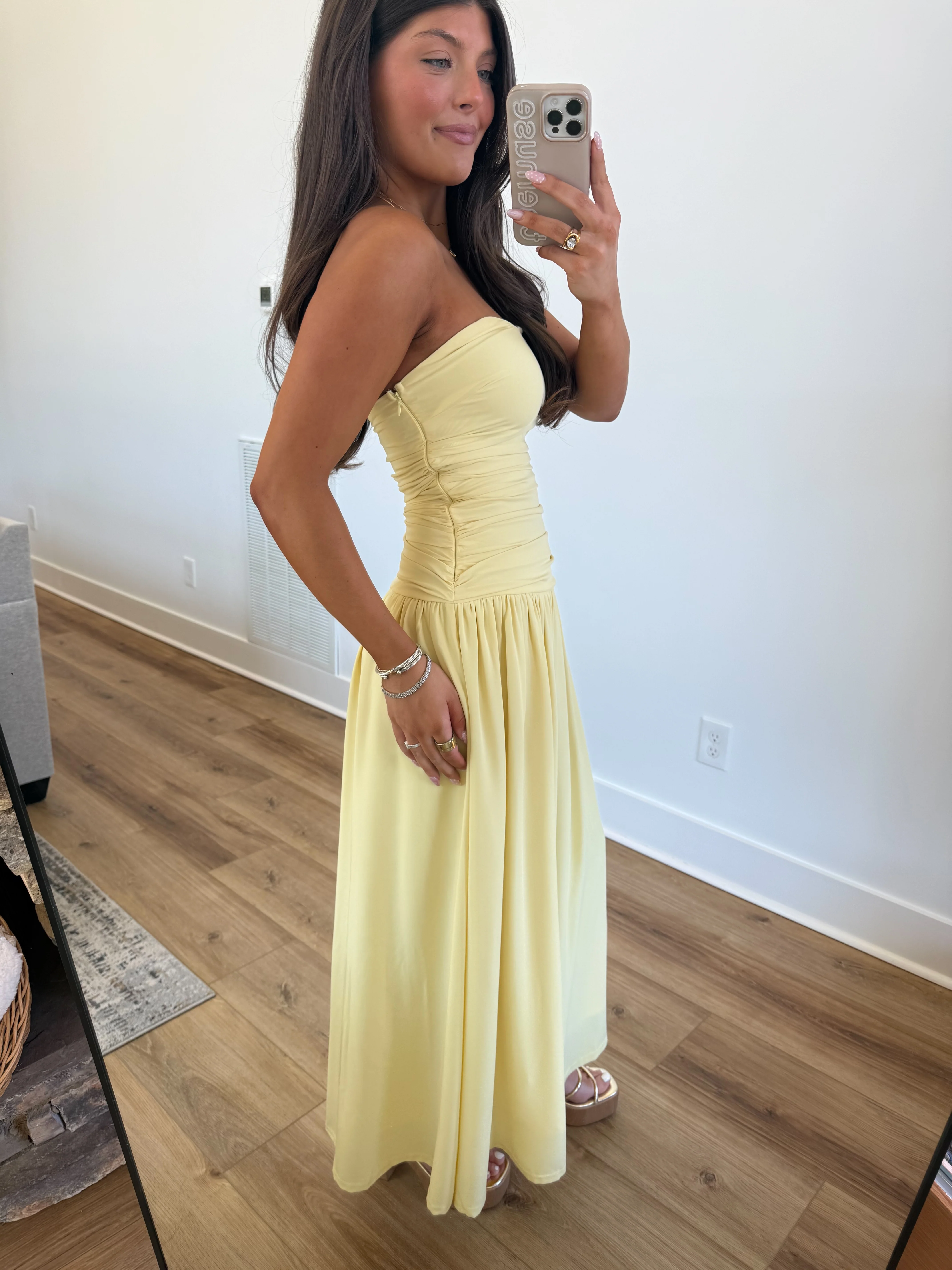 The Golden Midi Dress - Image 3