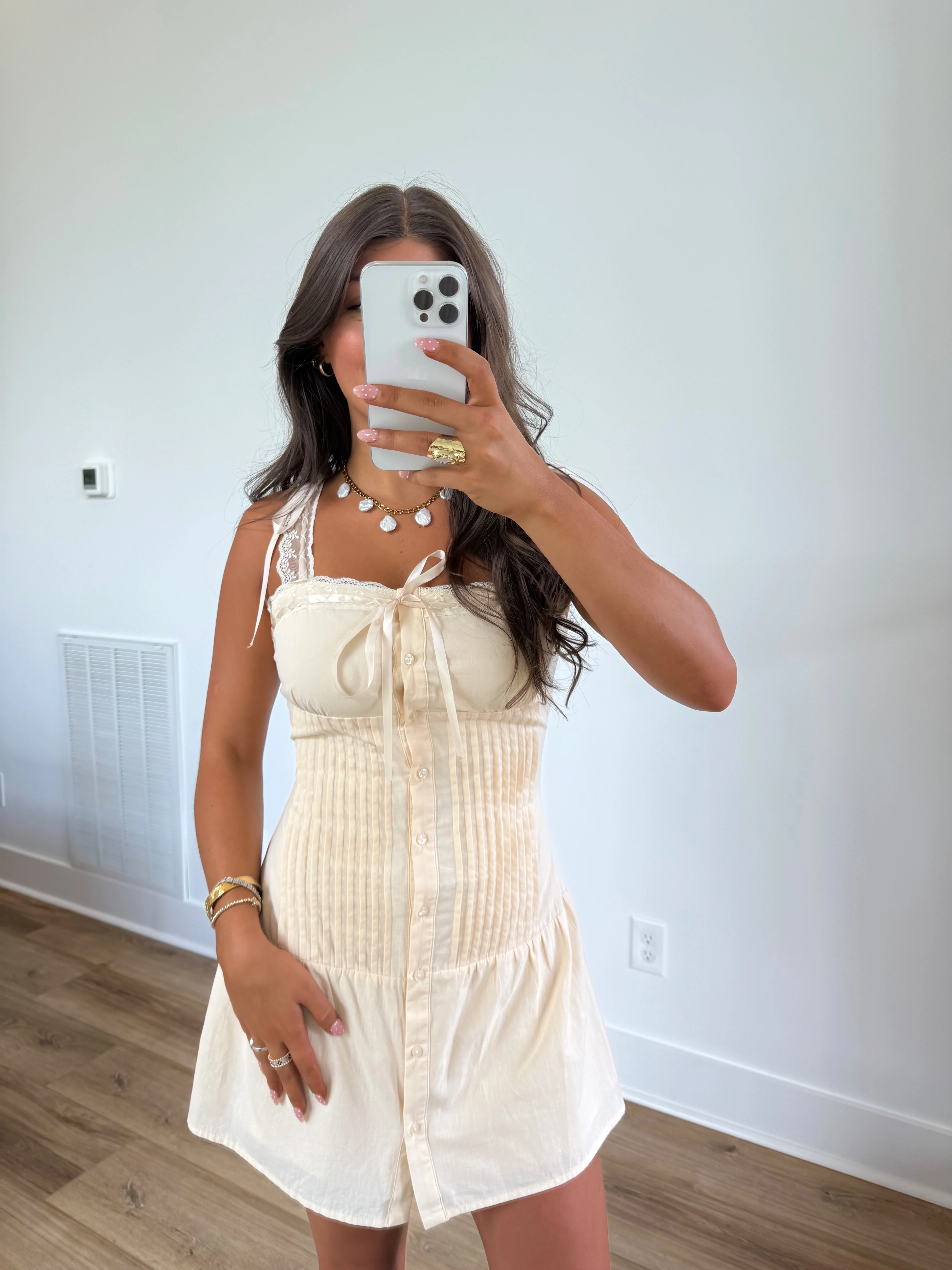 The Harvest Ribbon Mini Dress - Image 6