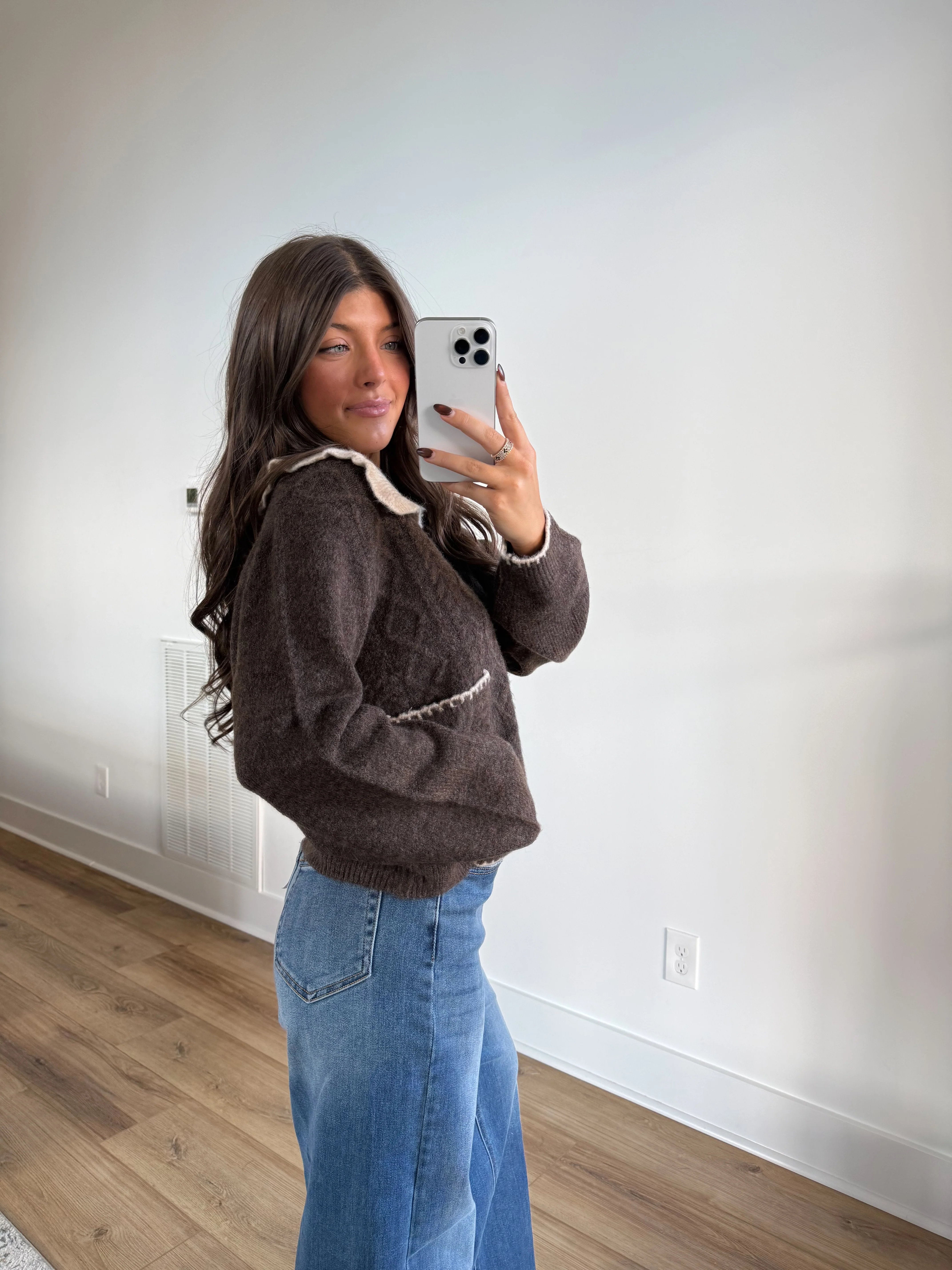 The Hearthside Collar Cardigan - Image 4
