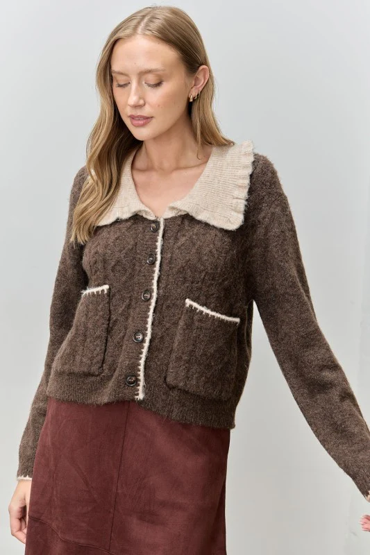 The Hearthside Collar Cardigan - Image 6
