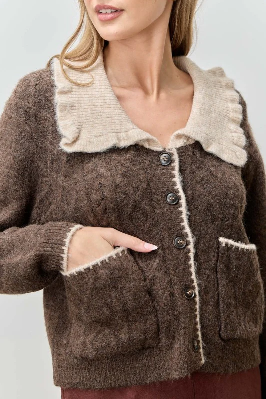 The Hearthside Collar Cardigan - Image 8