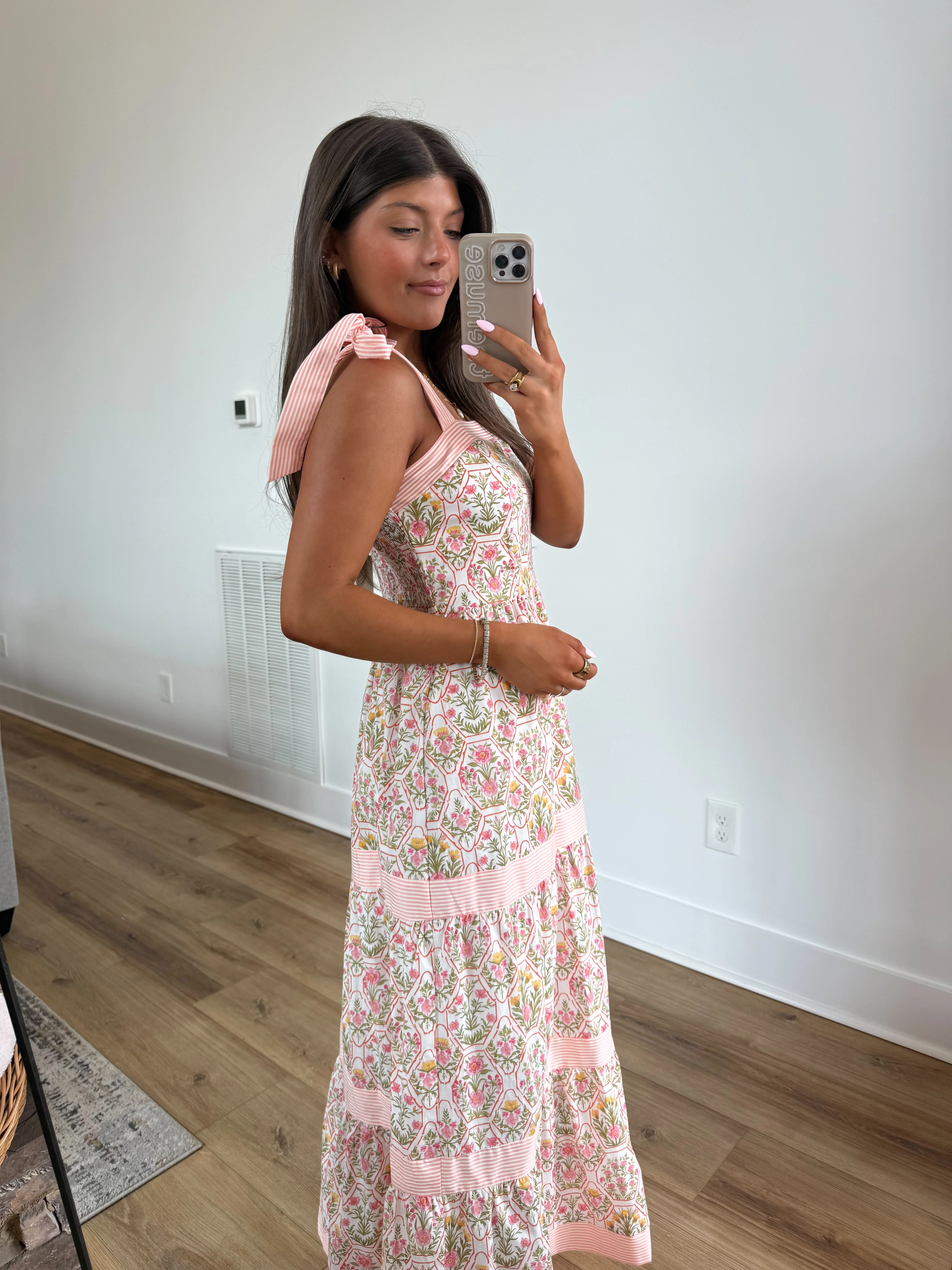 The Hydrangea Garden Maxi (Peach/Pink)(Restock) - Image 3