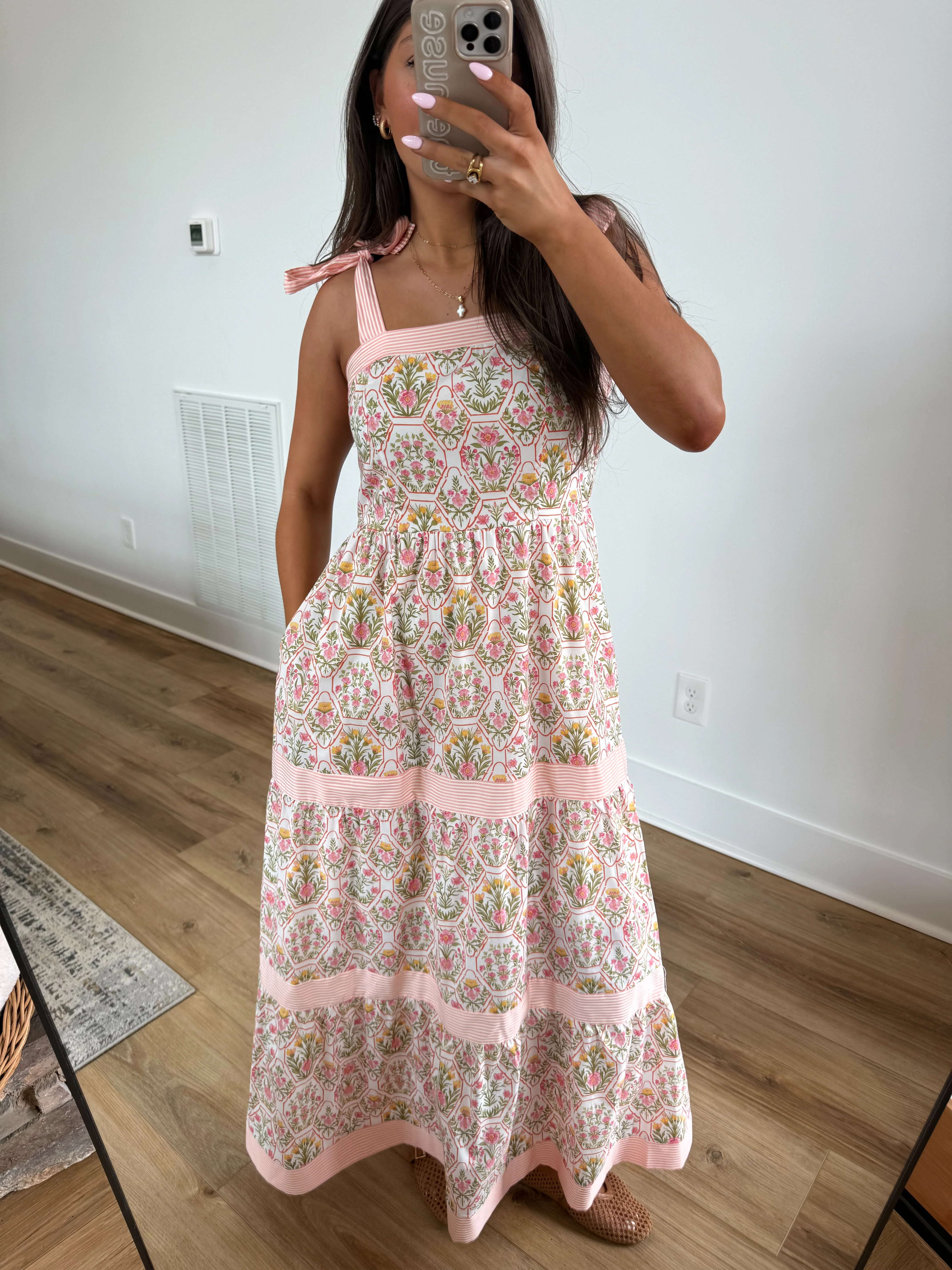 The Hydrangea Garden Maxi (Peach/Pink)(Restock) - Image 5