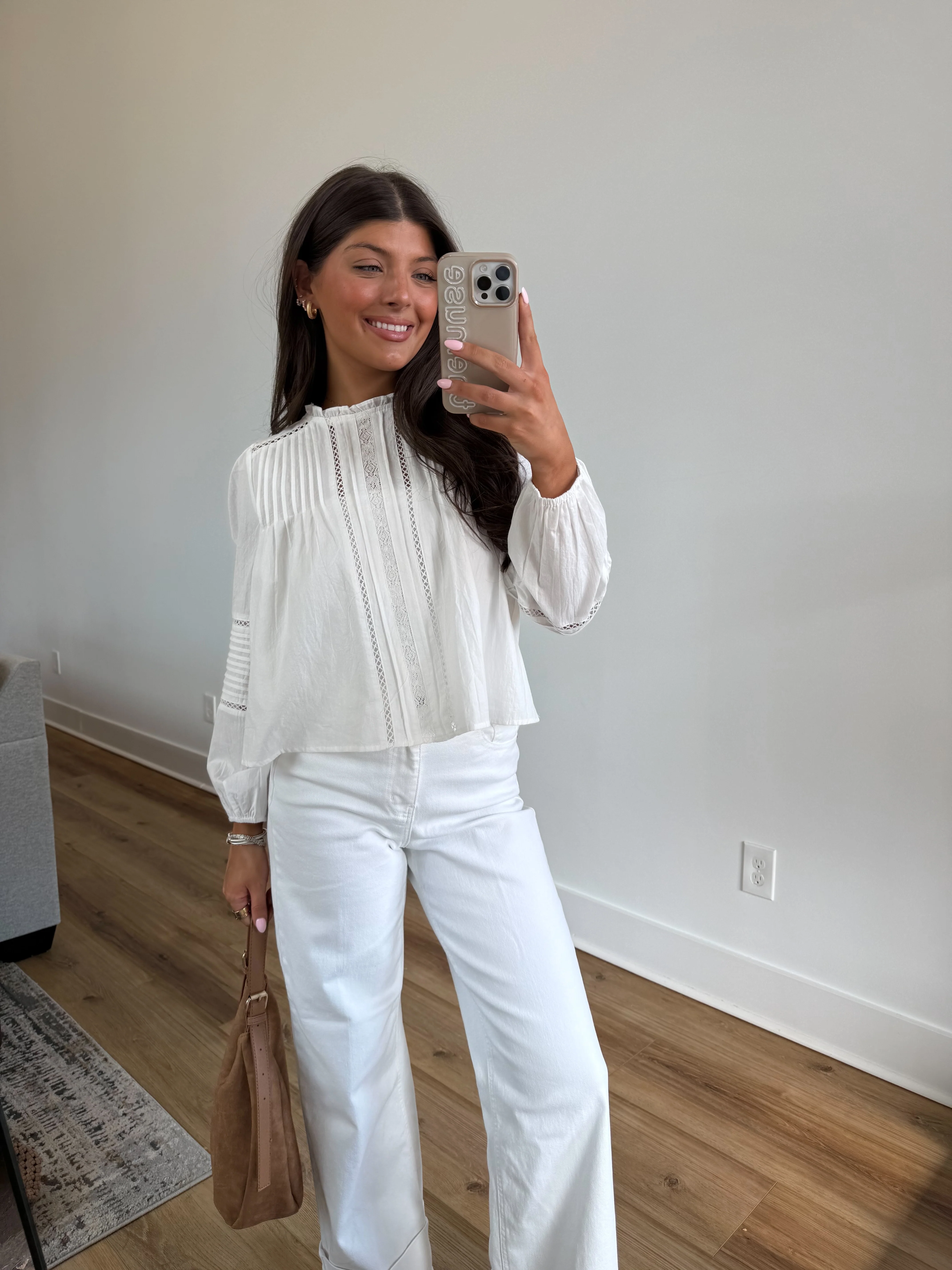 The Ivory Heirloom Top