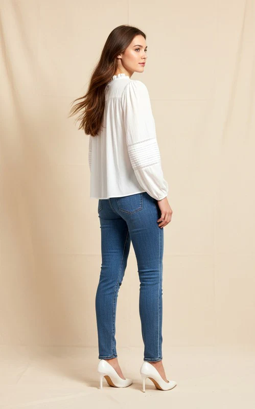 The Ivory Heirloom Top - Image 7
