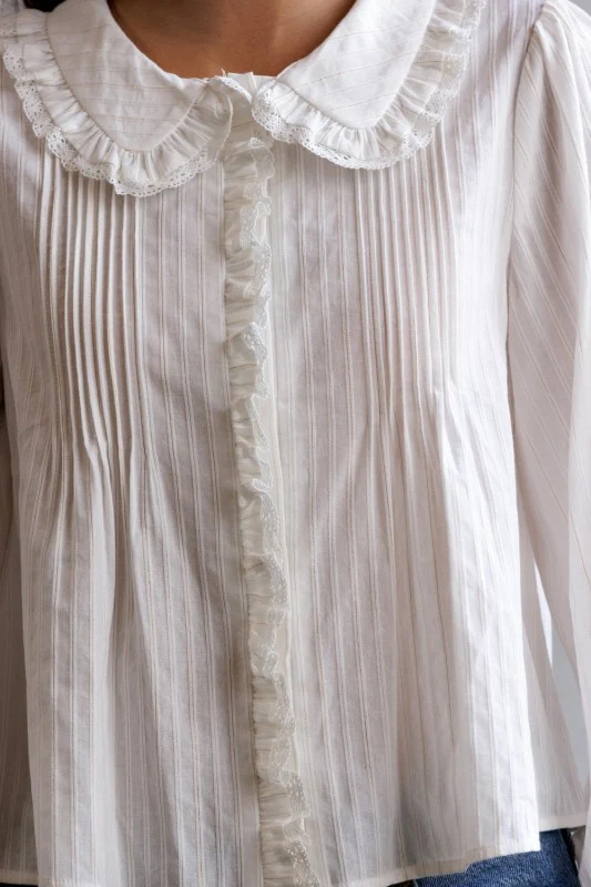The Ivory Ruffle Blouse - Image 10