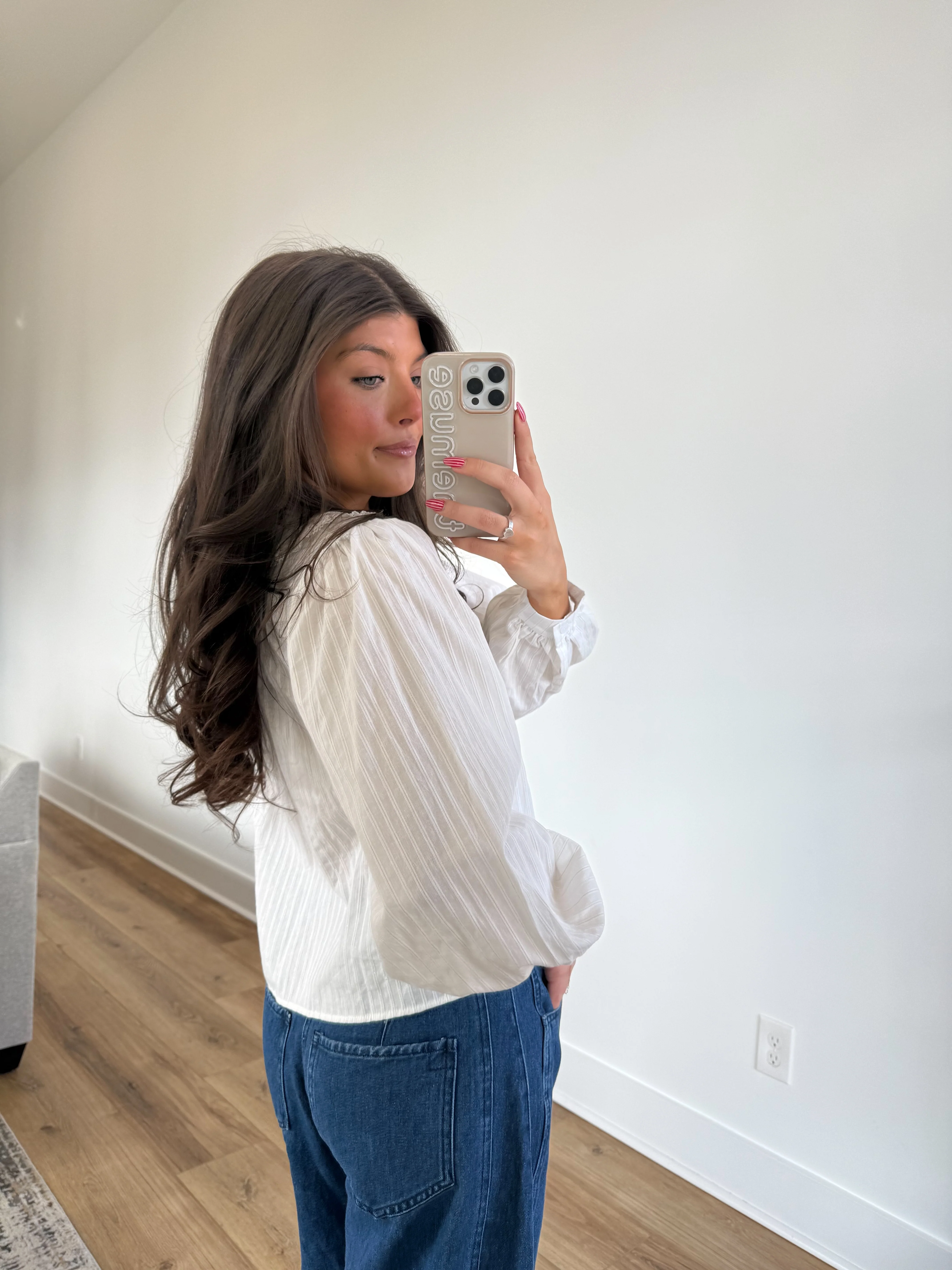The Ivory Ruffle Blouse - Image 4