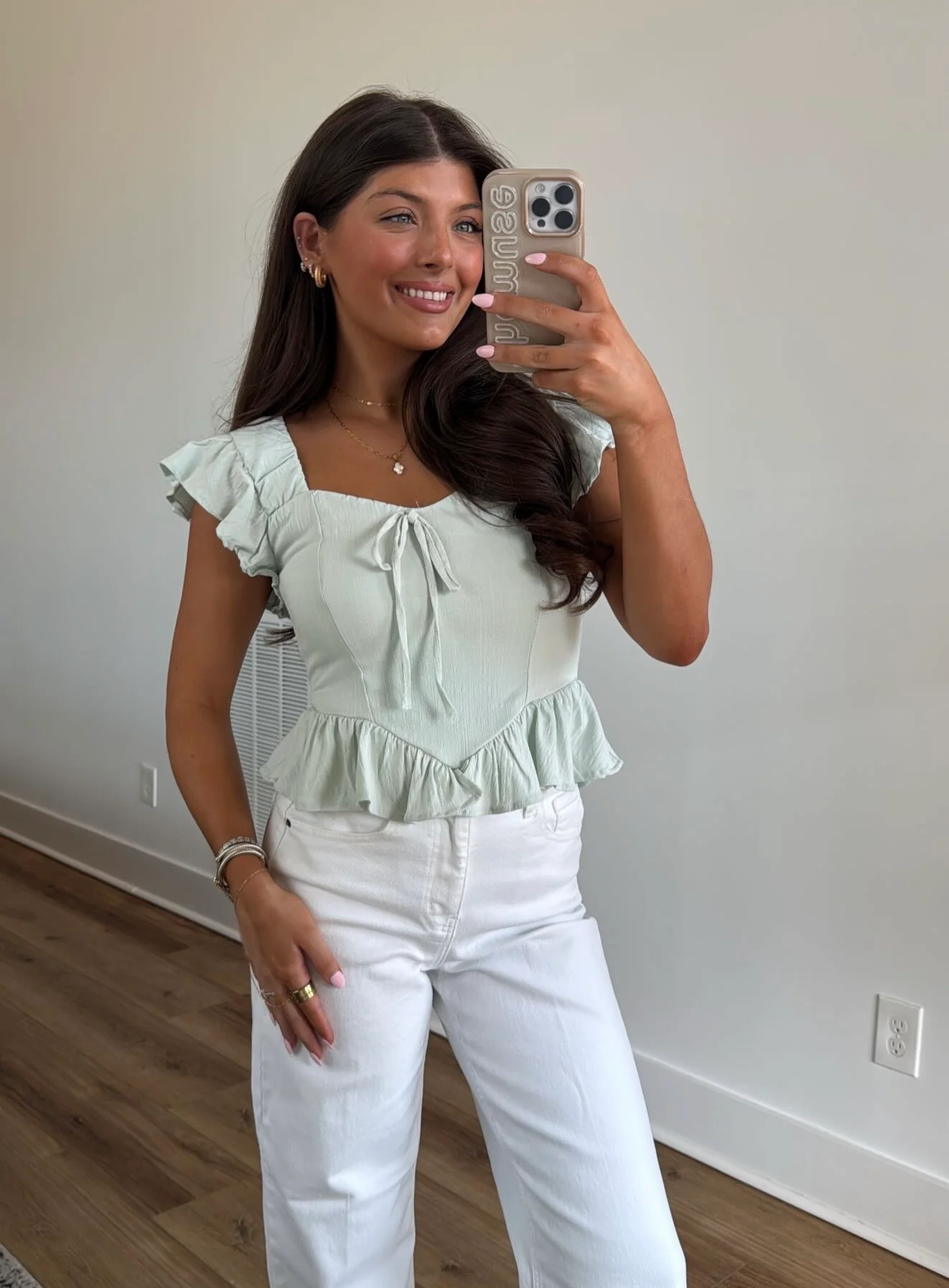 The Juliette Top (Mint) - Image 2
