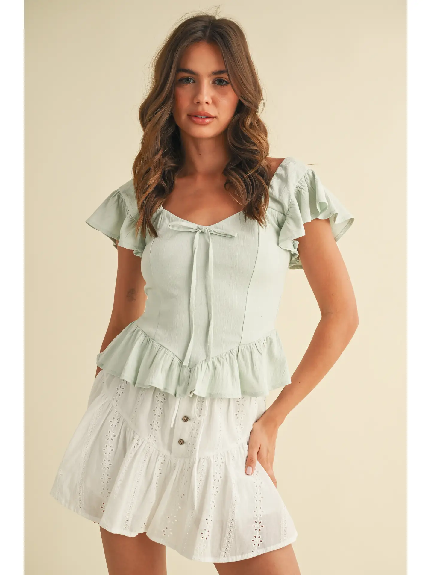 The Juliette Top (Mint) - Image 3