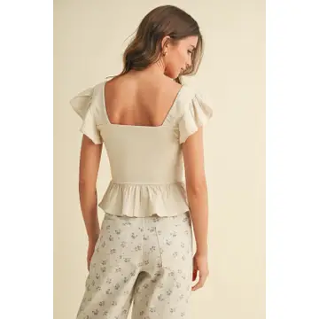 The Juliette Top (Natural) - Image 7