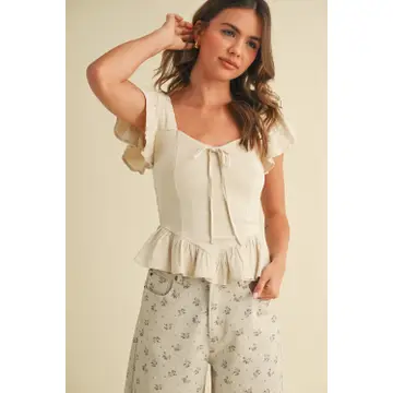 The Juliette Top (Natural) - Image 8