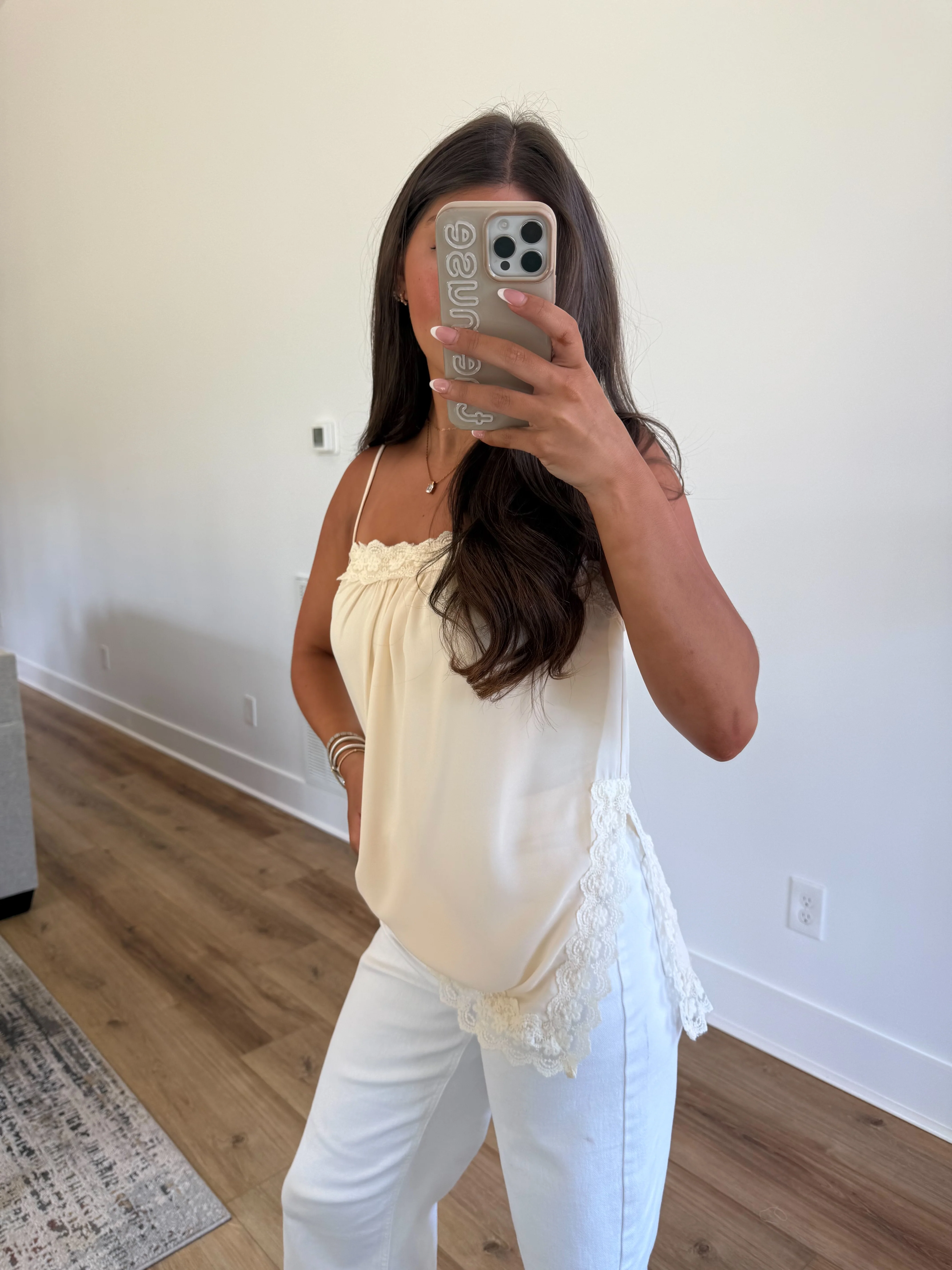 The Lace Trim Cami (PRE-ORDER (1-2 weeks)/ Restock) - Image 4