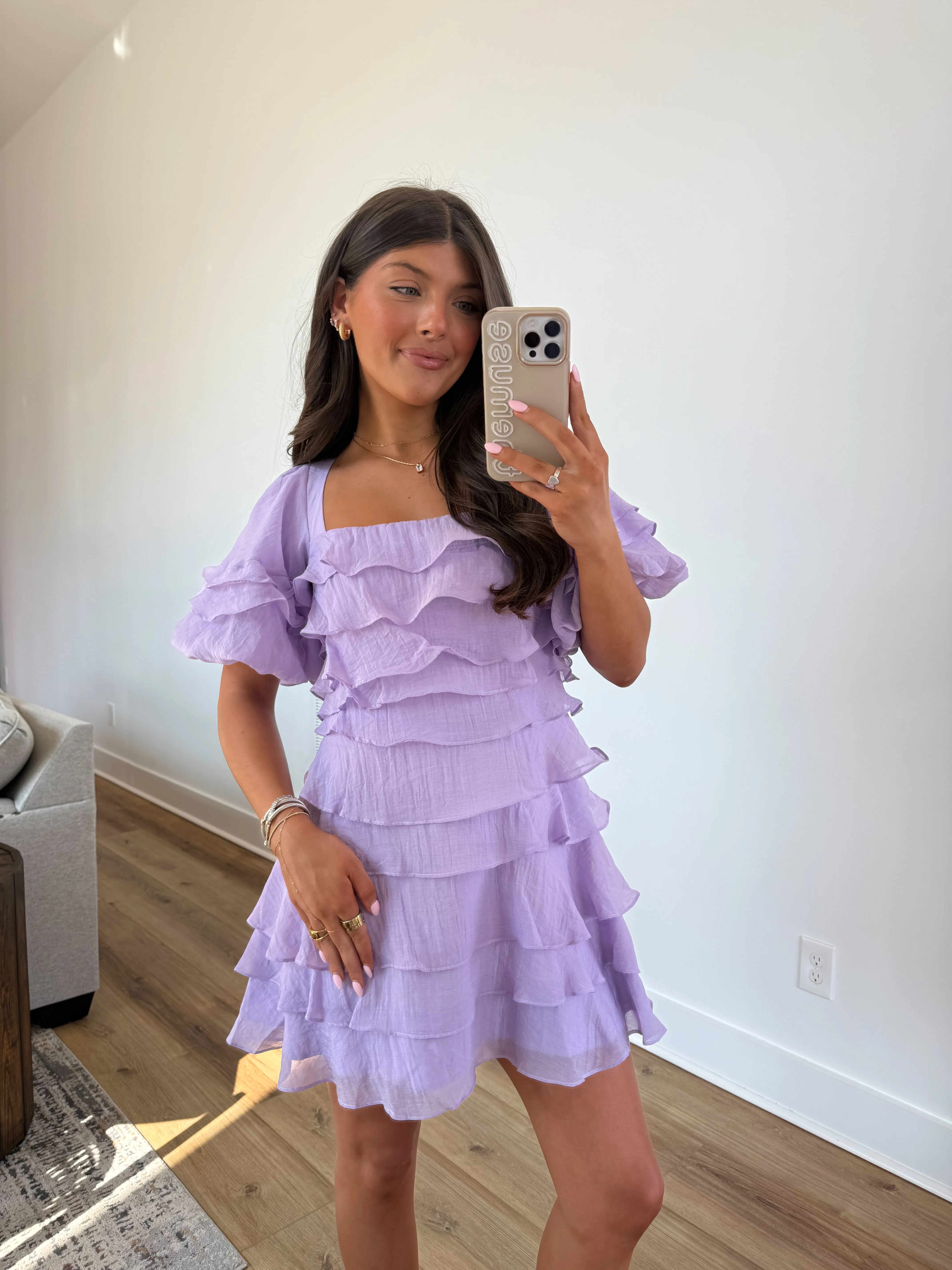 The Lavender Tiered Dress - Image 5