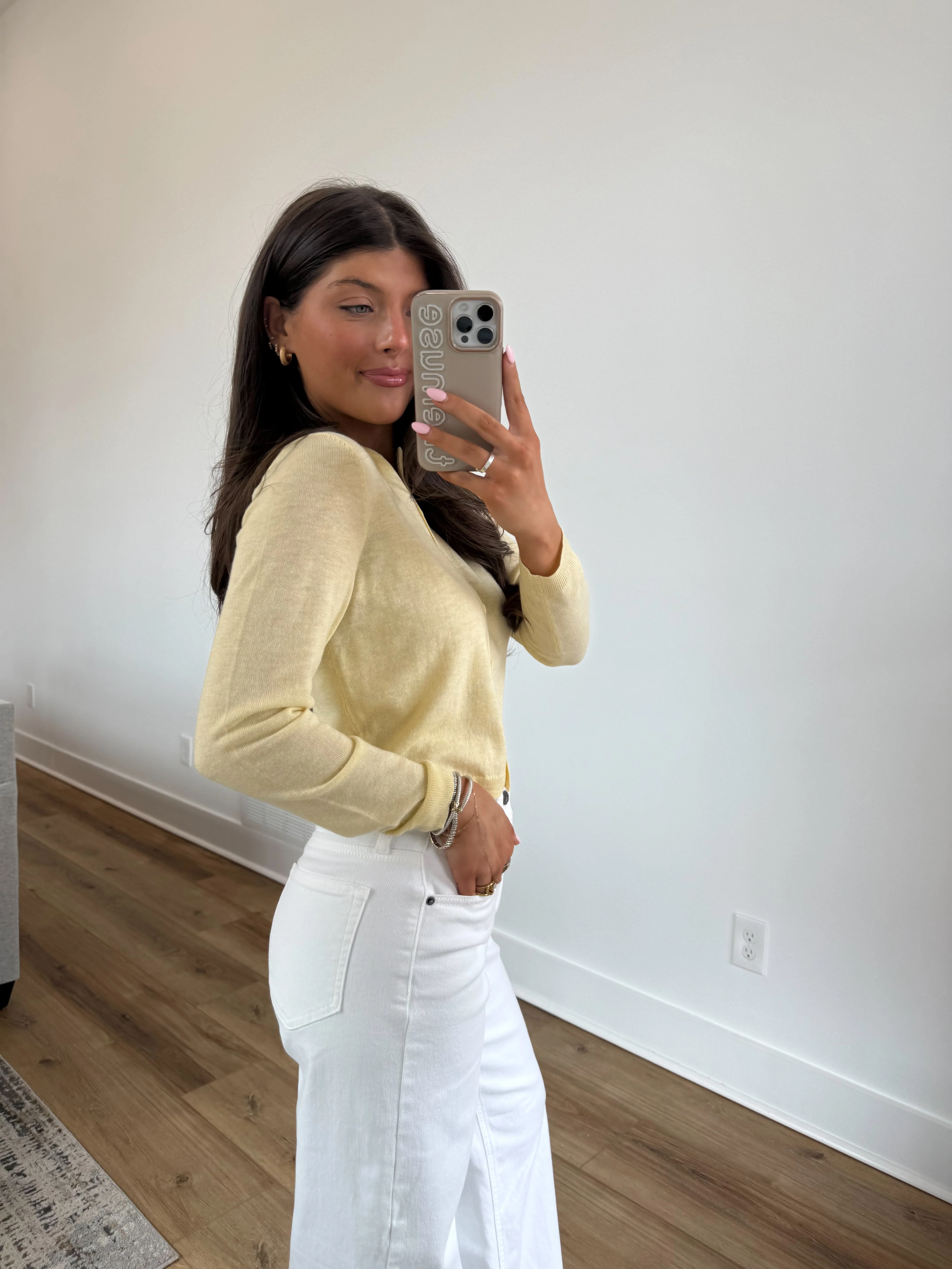 The Lemon Cream Cardi - Image 3
