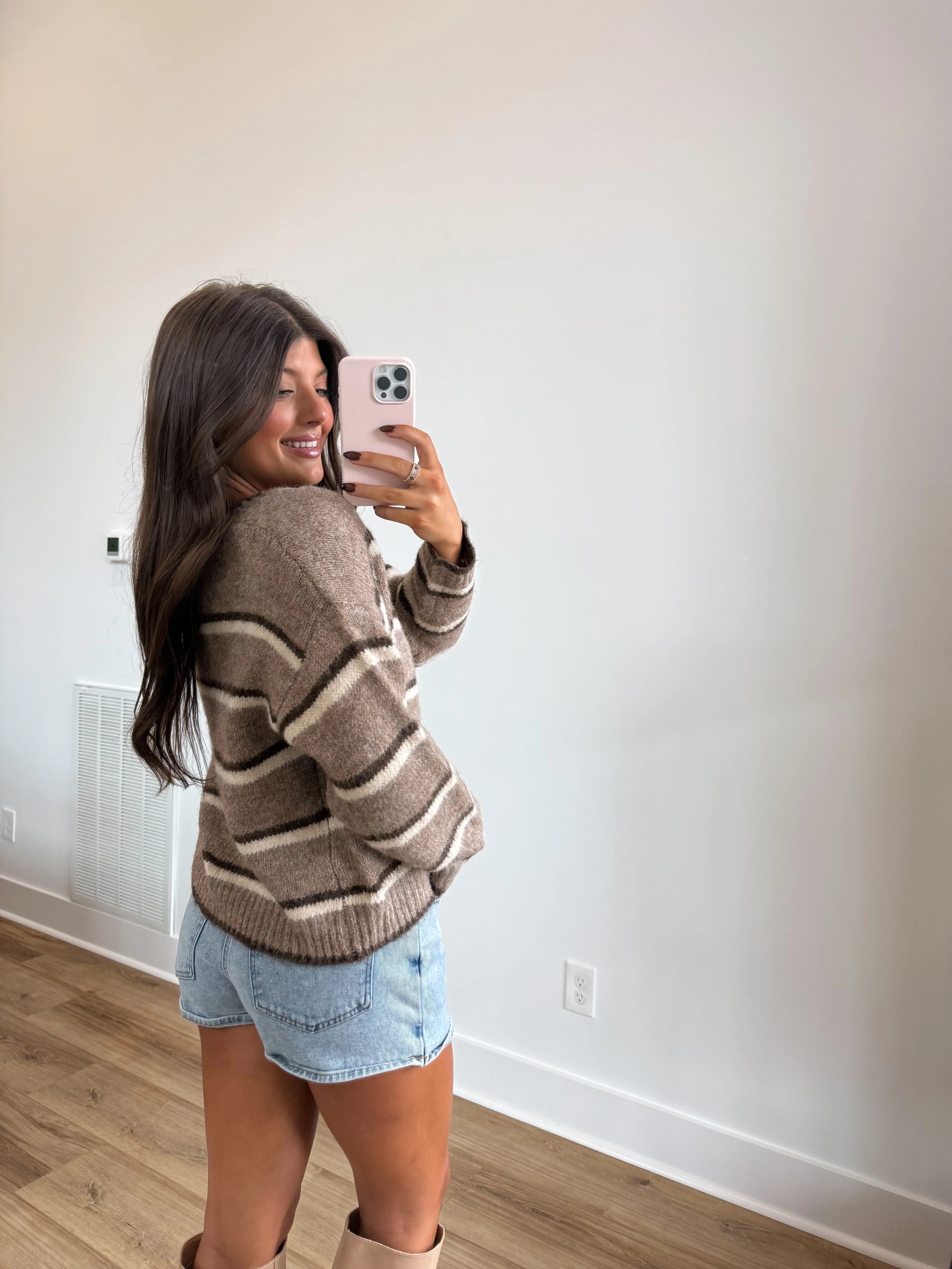 The Loxley Stripe Cardigan - Image 3