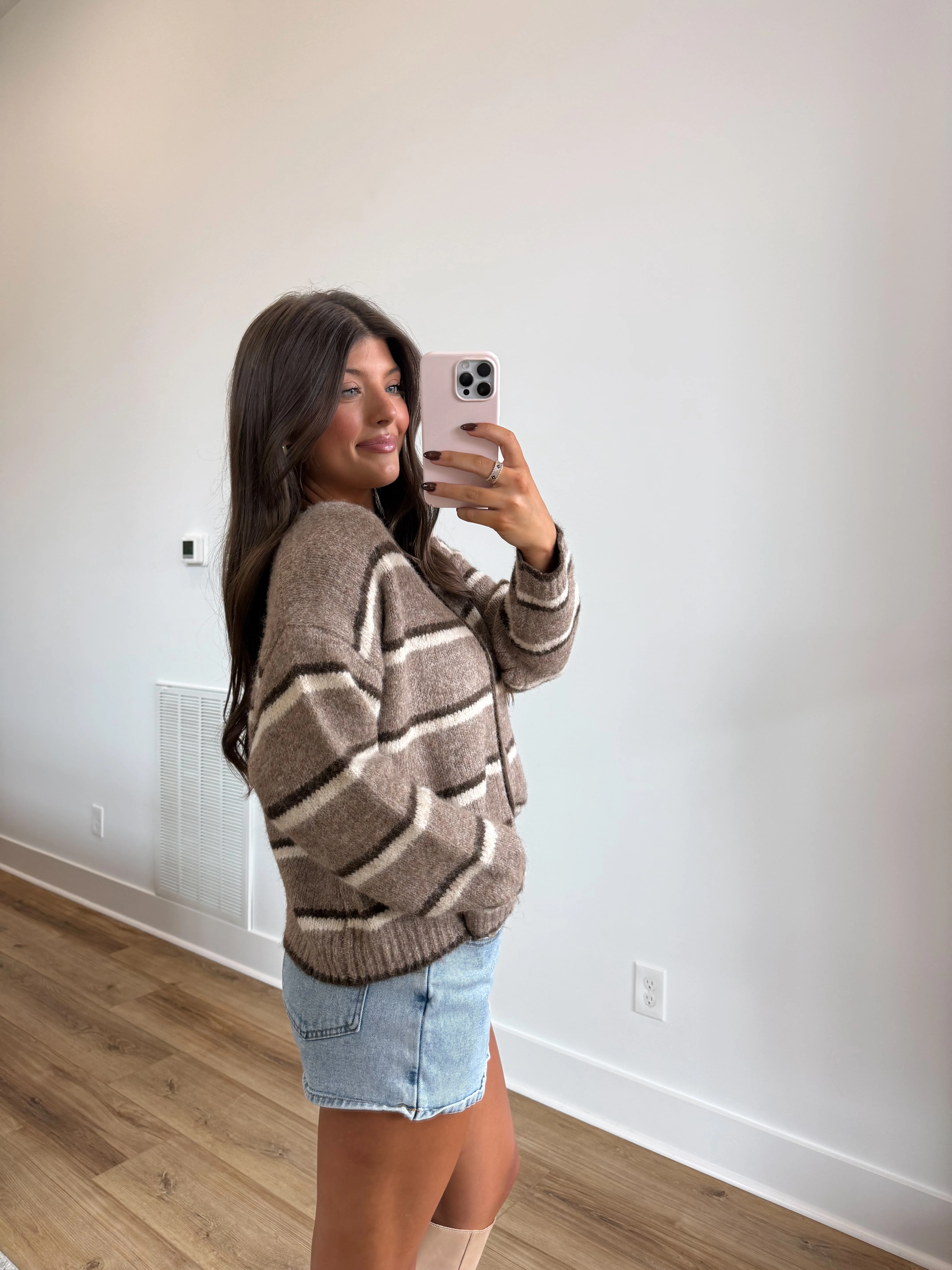 The Loxley Stripe Cardigan - Image 5