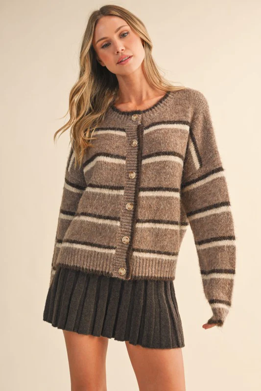 The Loxley Stripe Cardigan - Image 6