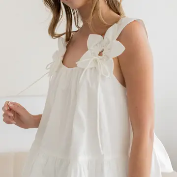 The Lucinda Blouse (White) - Image 4